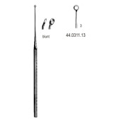 Buck Ear Curette cvd blunt, 3, 16.5cm