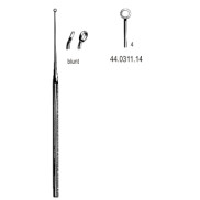 Buck Ear Curette cvd blunt, 4, 16.5cm