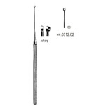 Buck Ear Curette str sharp, 00, 16.5cm