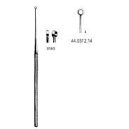 Buck Ear Curette str sharp, 4, 16.5cm