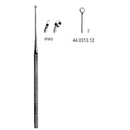 Buck Ear Curette cvd sharp, 2, 16.5cm