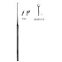 Buck Ear Curette cvd sharp, 3, 16.5cm