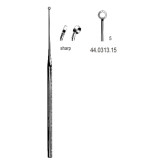 Buck Ear Curette cvd sharp, 5, 16.5cm