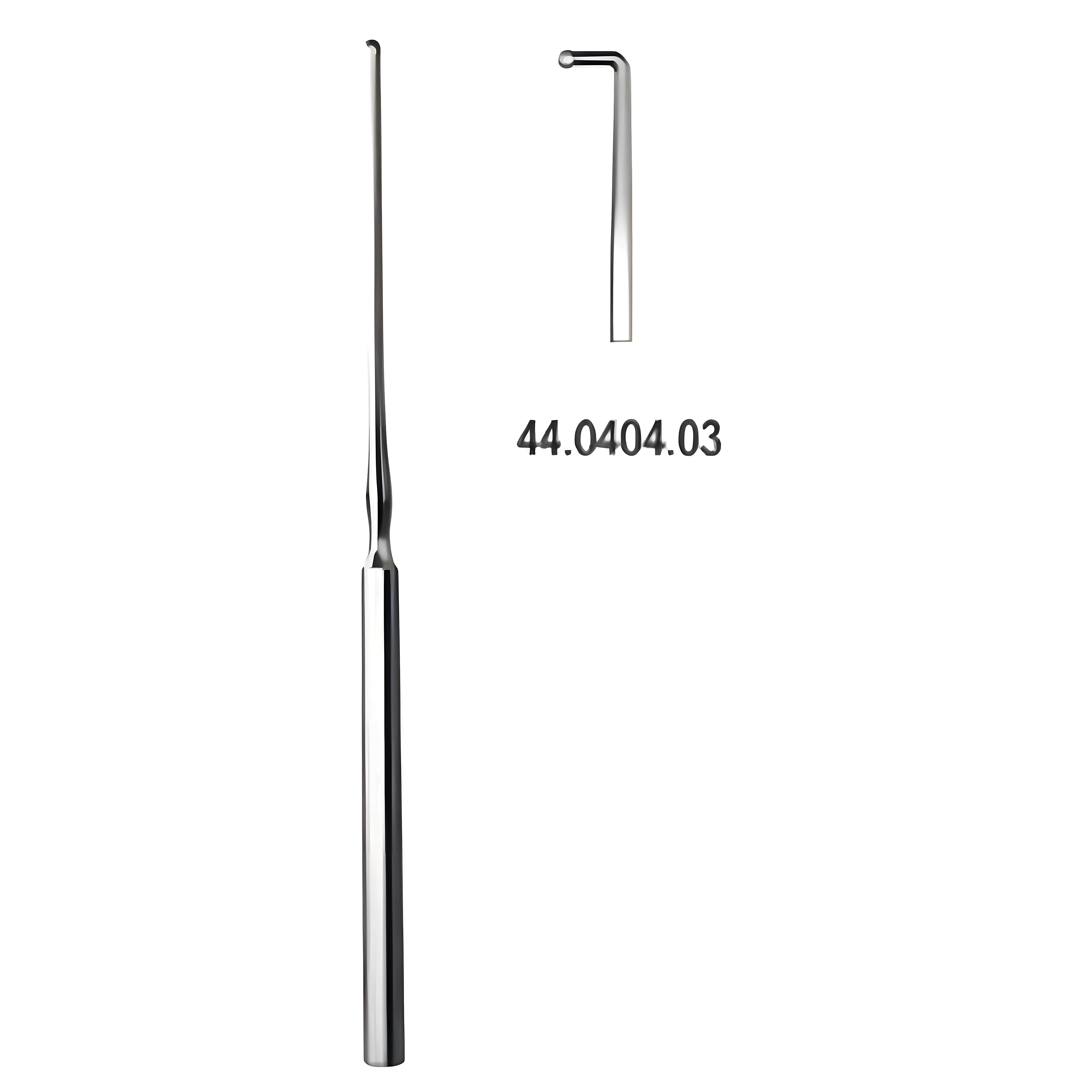 Lucae Ear Hook buttoned 14cm Fig.3
