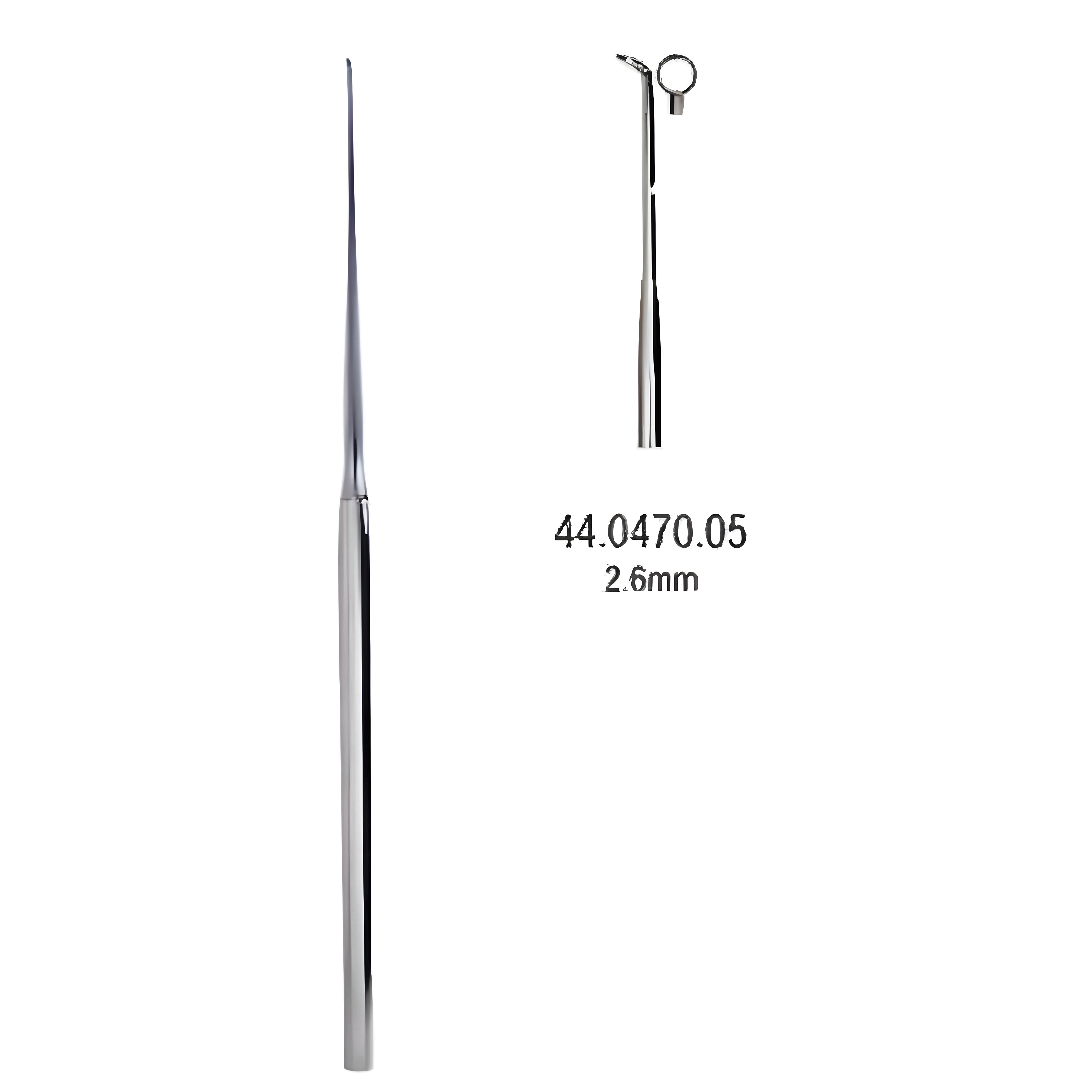 Rosen micro round knife 2.6mm, 15cm