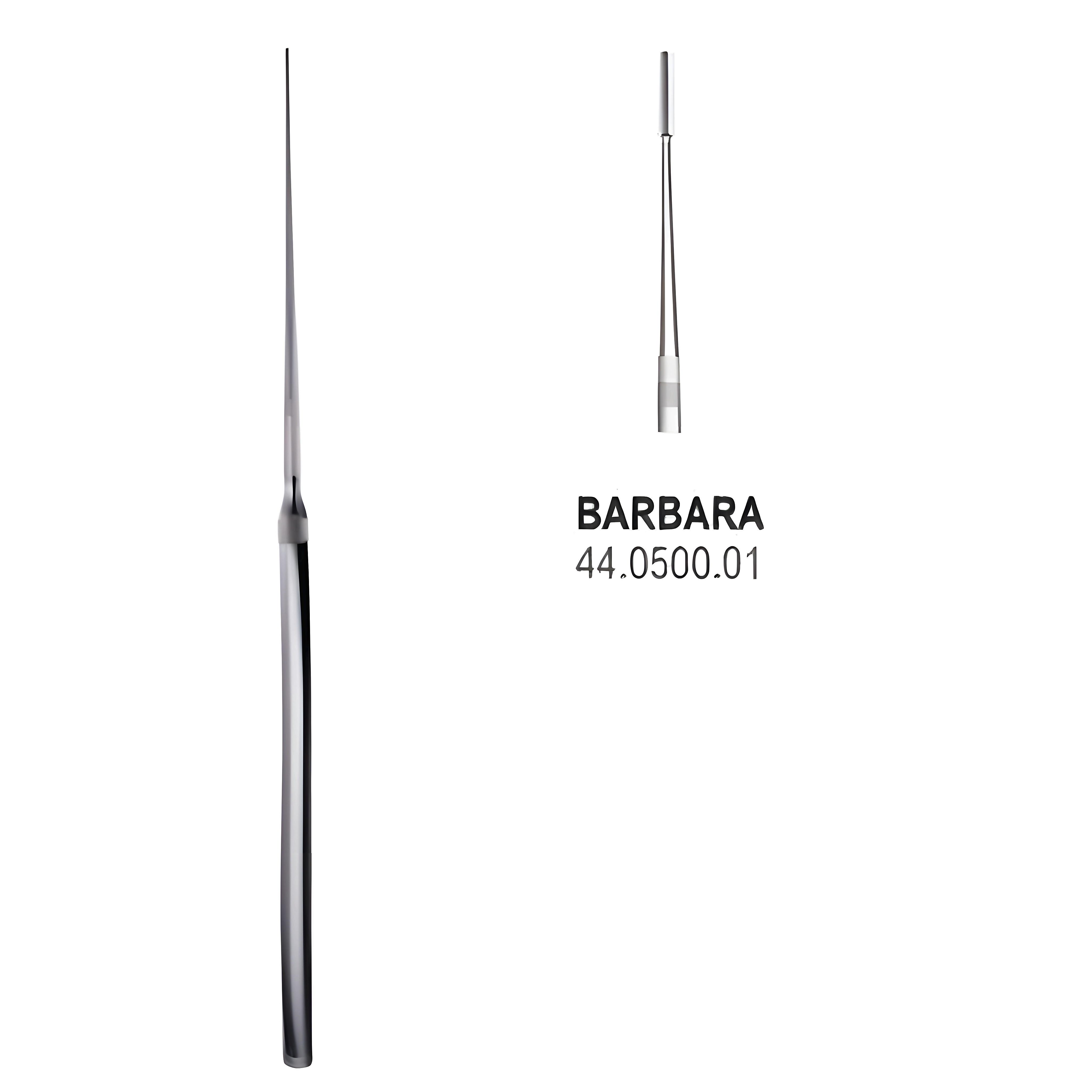 Barbara Micro Otology needle str 15cm