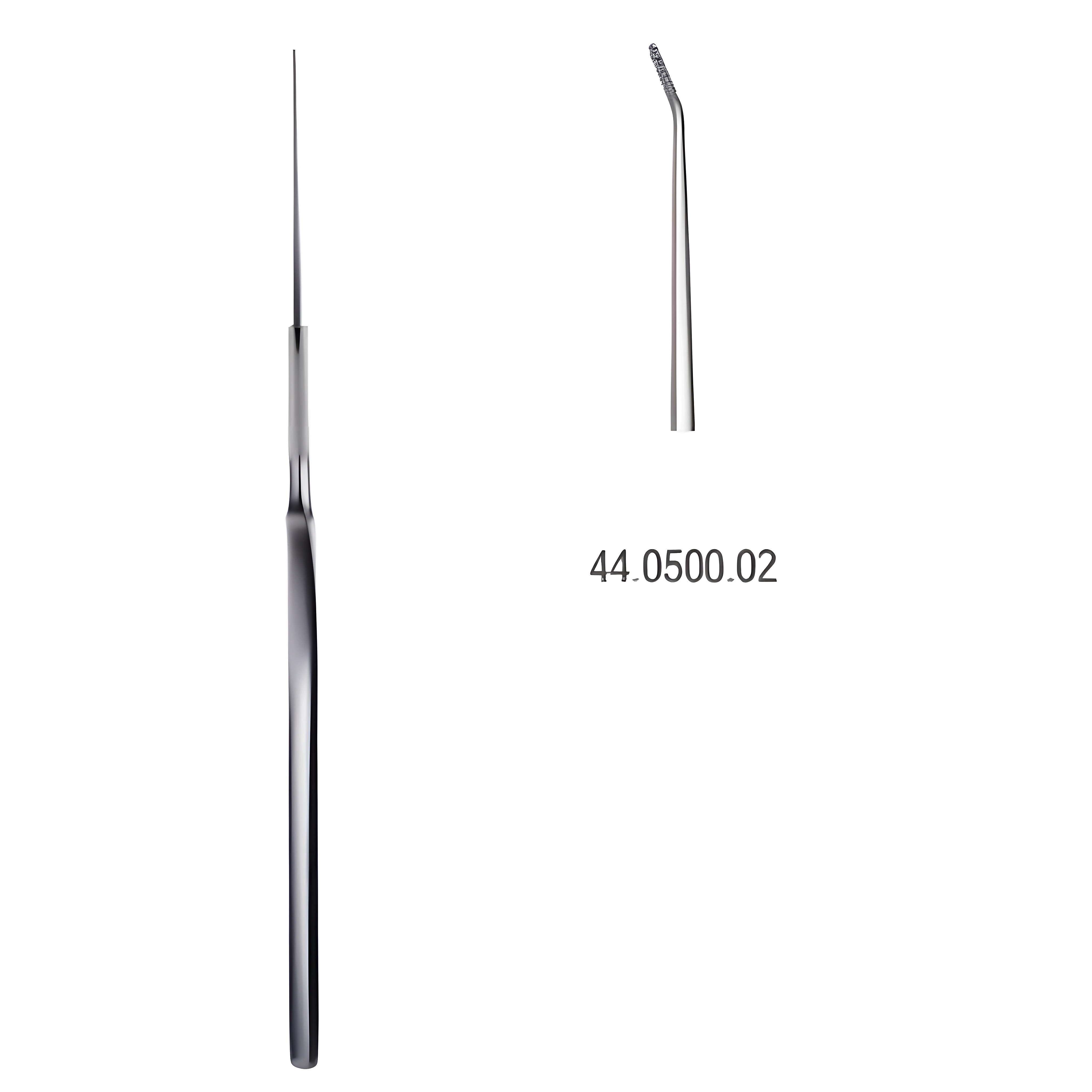 Barbara Micro Otology needle angled 15cm