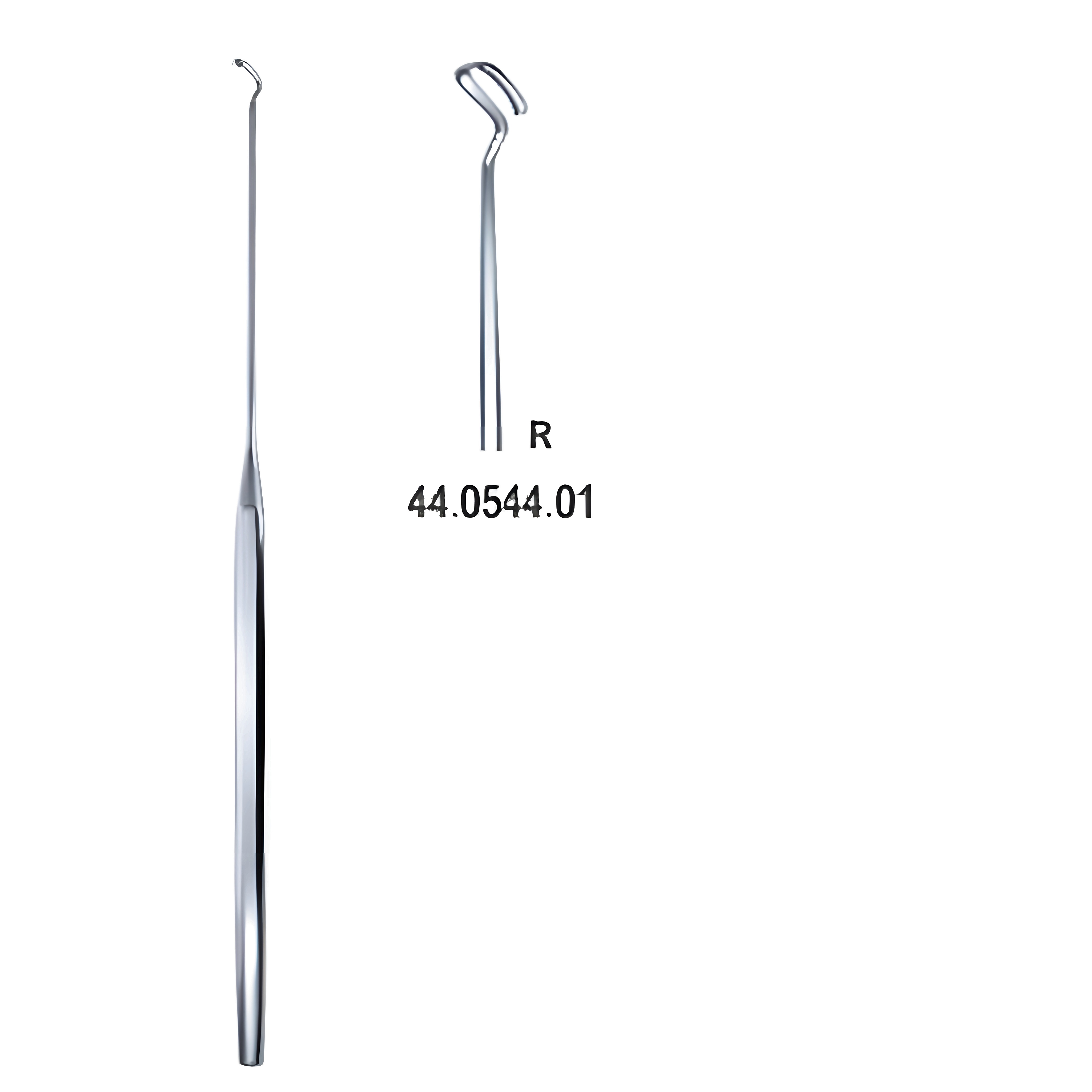 Fisch Dissector dbl. cvd right, 16cm