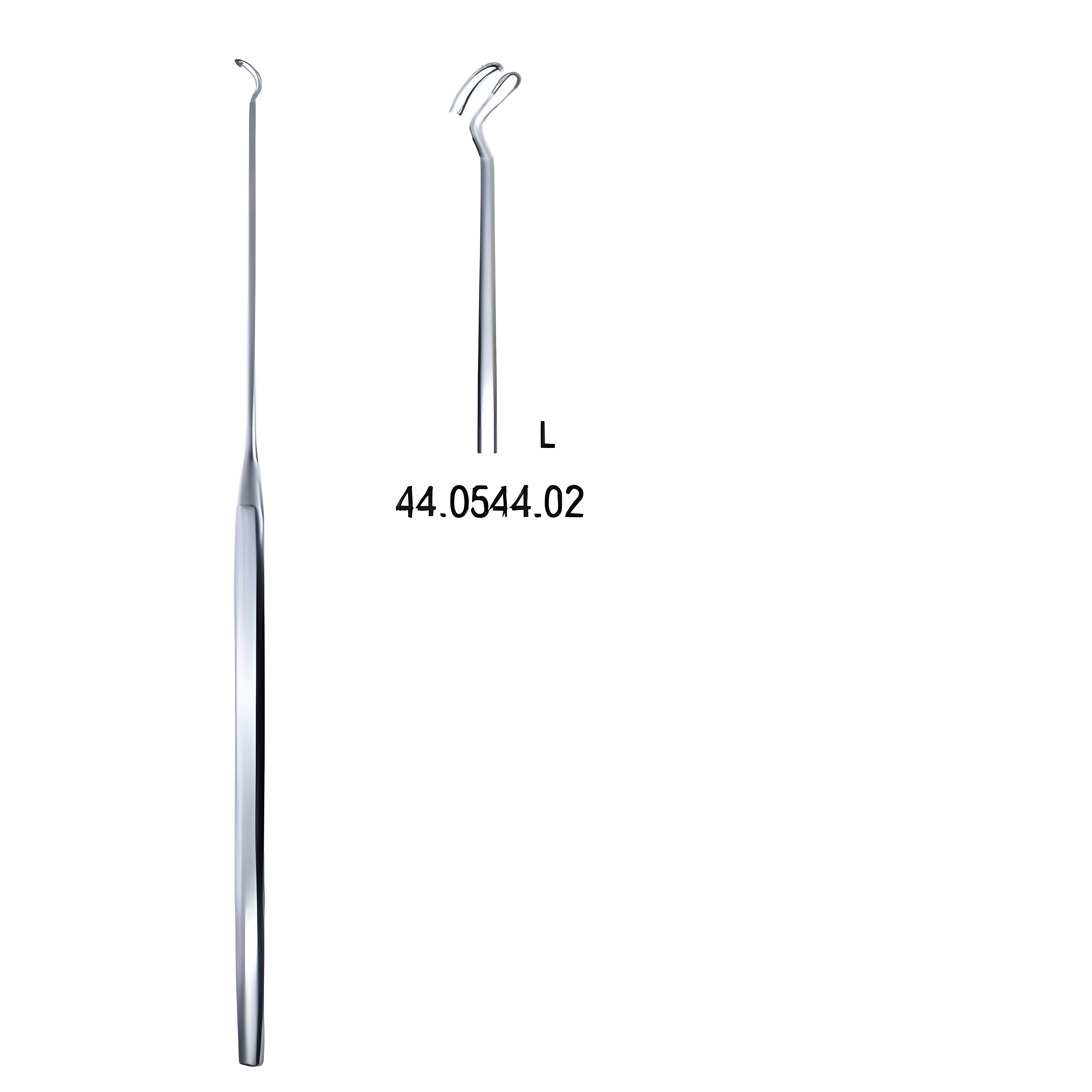 Fisch Dissector dbl. cvd left, 16cm