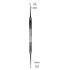 House Curette D/E 1.5/1.8mm (semi cvd) 18cm
