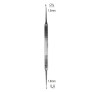 House Curette D/E 1.5/1.8mm (full cvd) 18cm