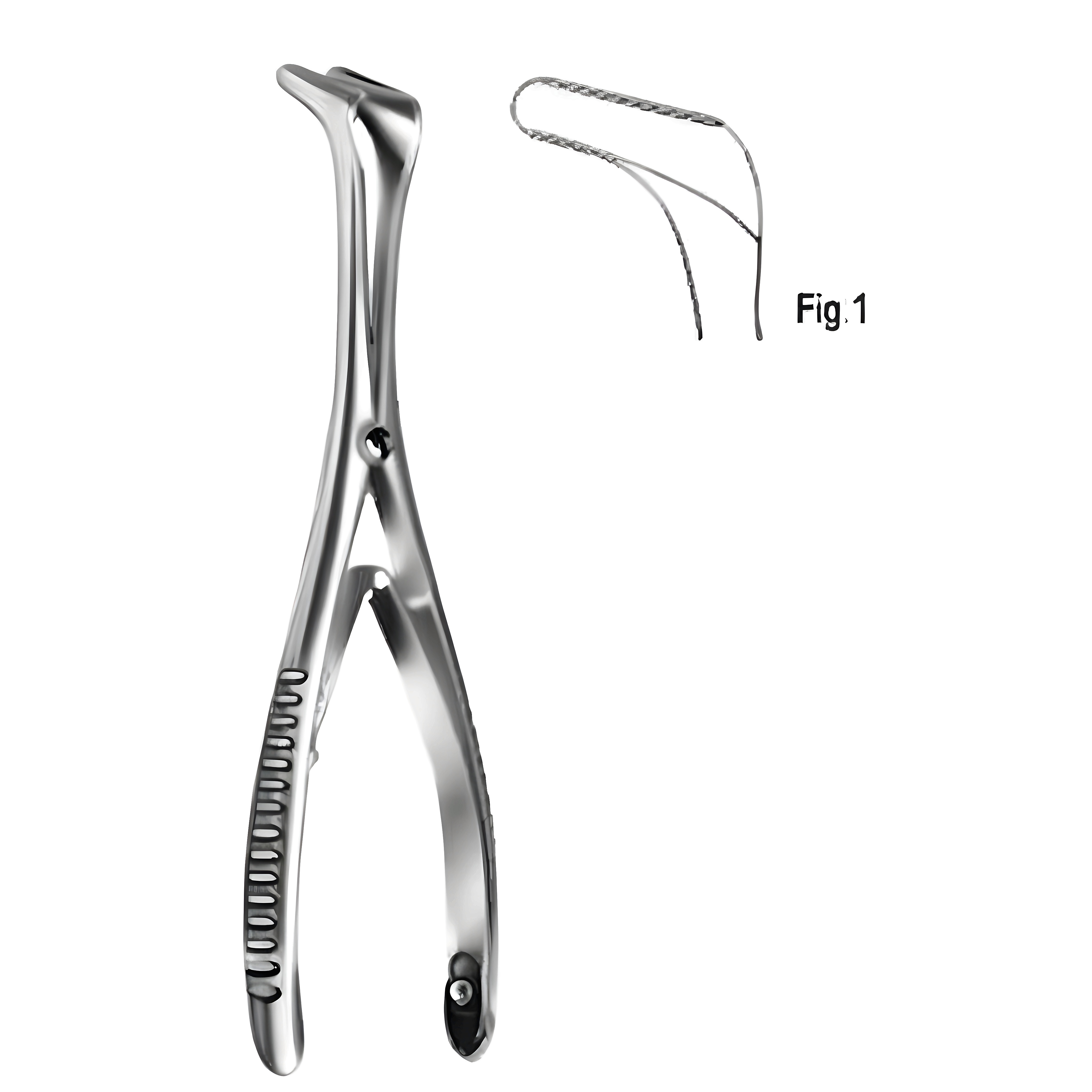 Tieck Halle Nasal Speculum 13.5cm Fig.1