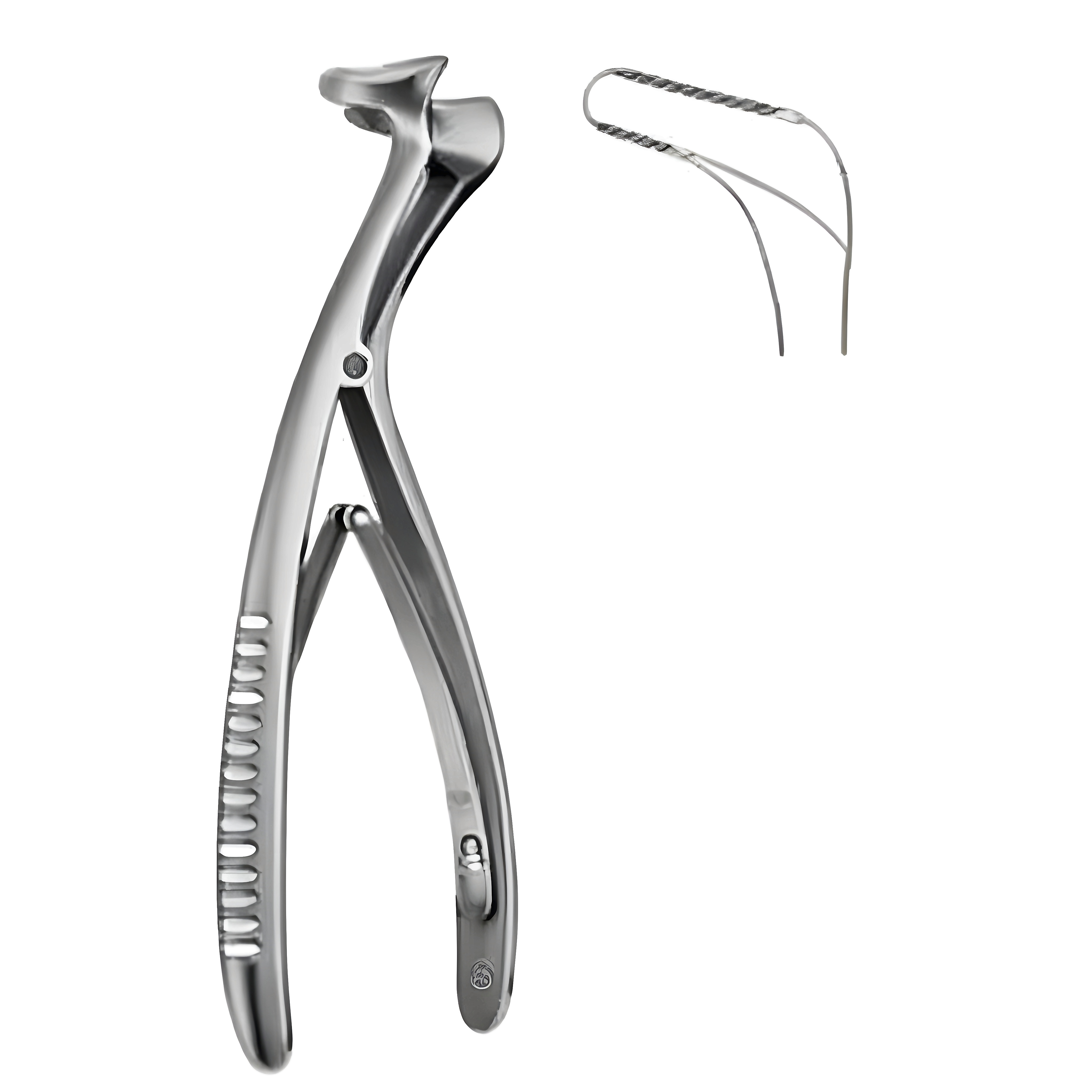Tieck-Halle Nasal Speculam angled 13.5cm