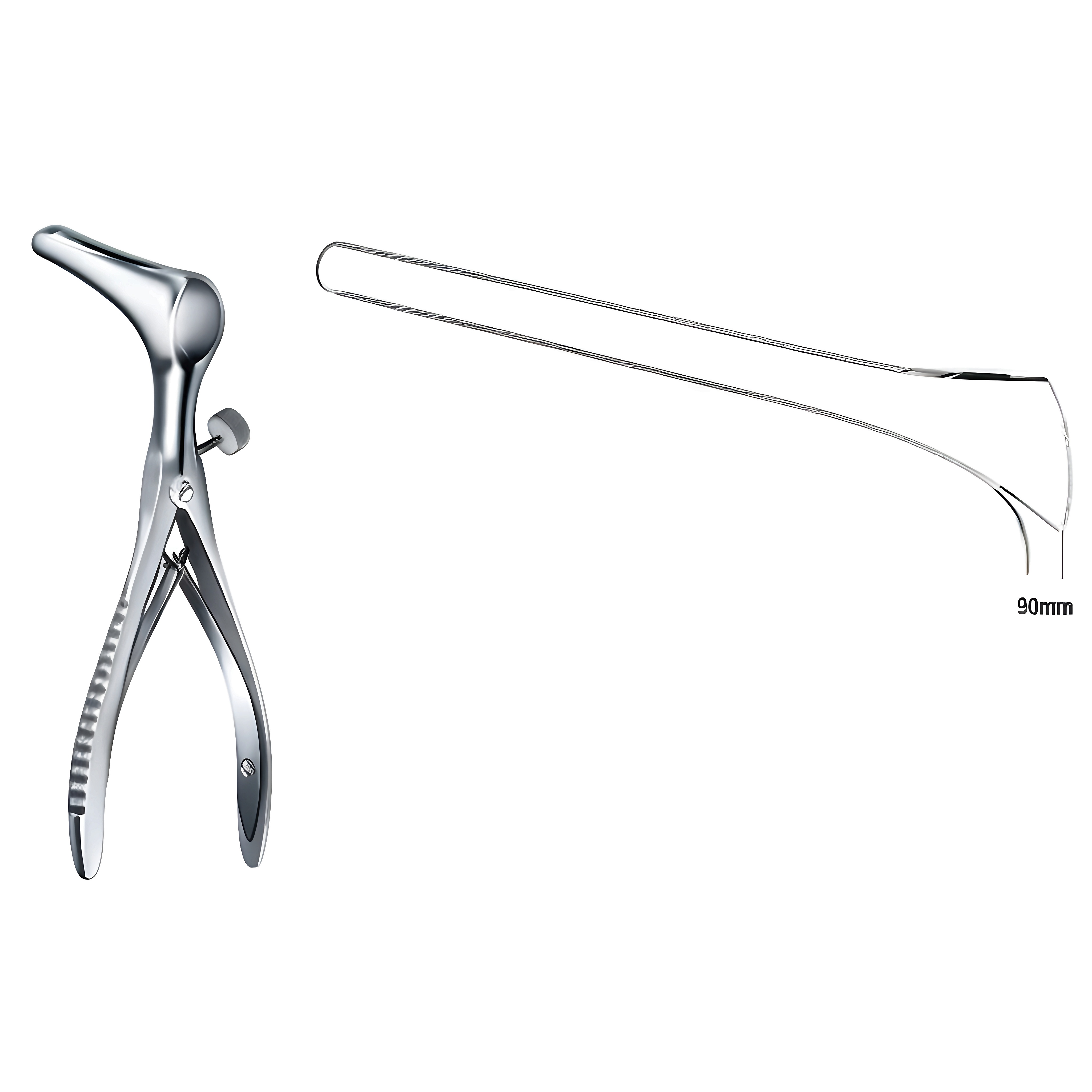 Killian Nasal Speculum S/J w/side screw 90mm, 13.0cm