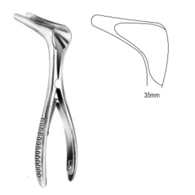 Cottle Nasal Speculum 35mm 14cm