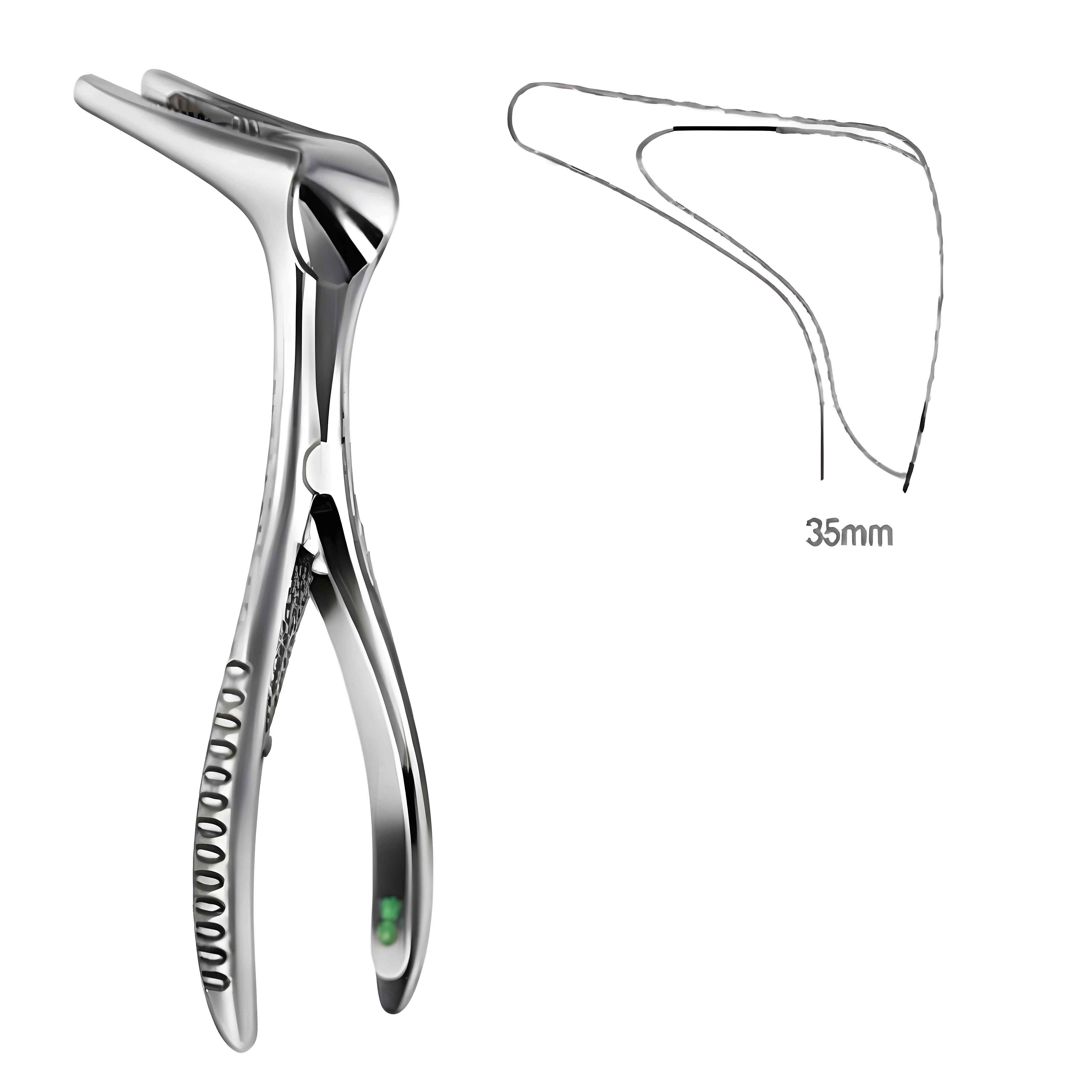 Cottle Nasal Speculum 35mm 14cm