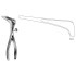 Cottle Nasal Speculum w/side screw 90mm 14cm