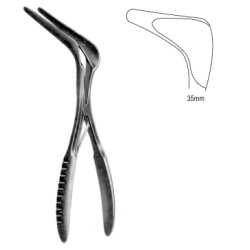 Cottle Nasal Speculum black 35mm, 14cm