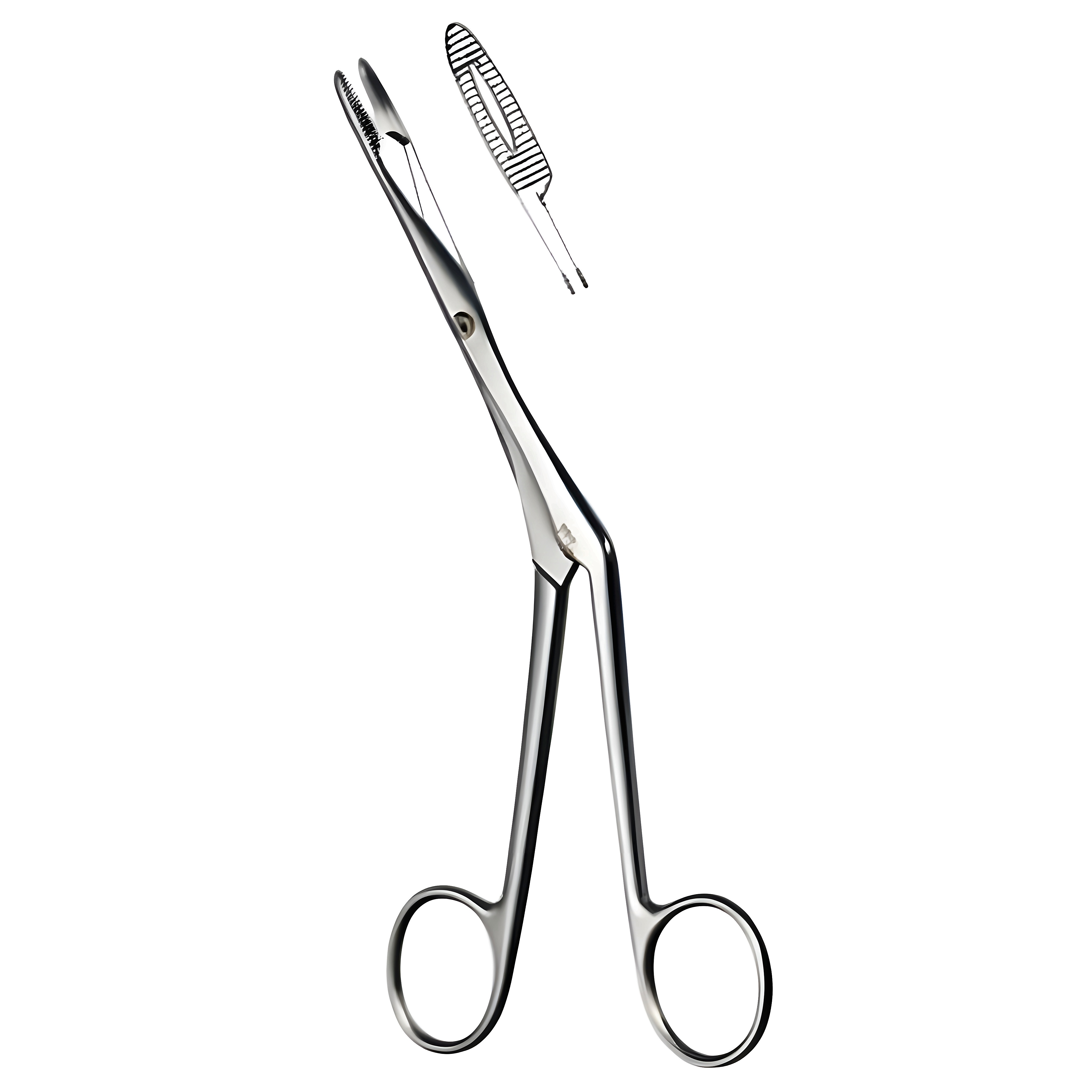 Heymann Knight Nasal Fcps 18cm