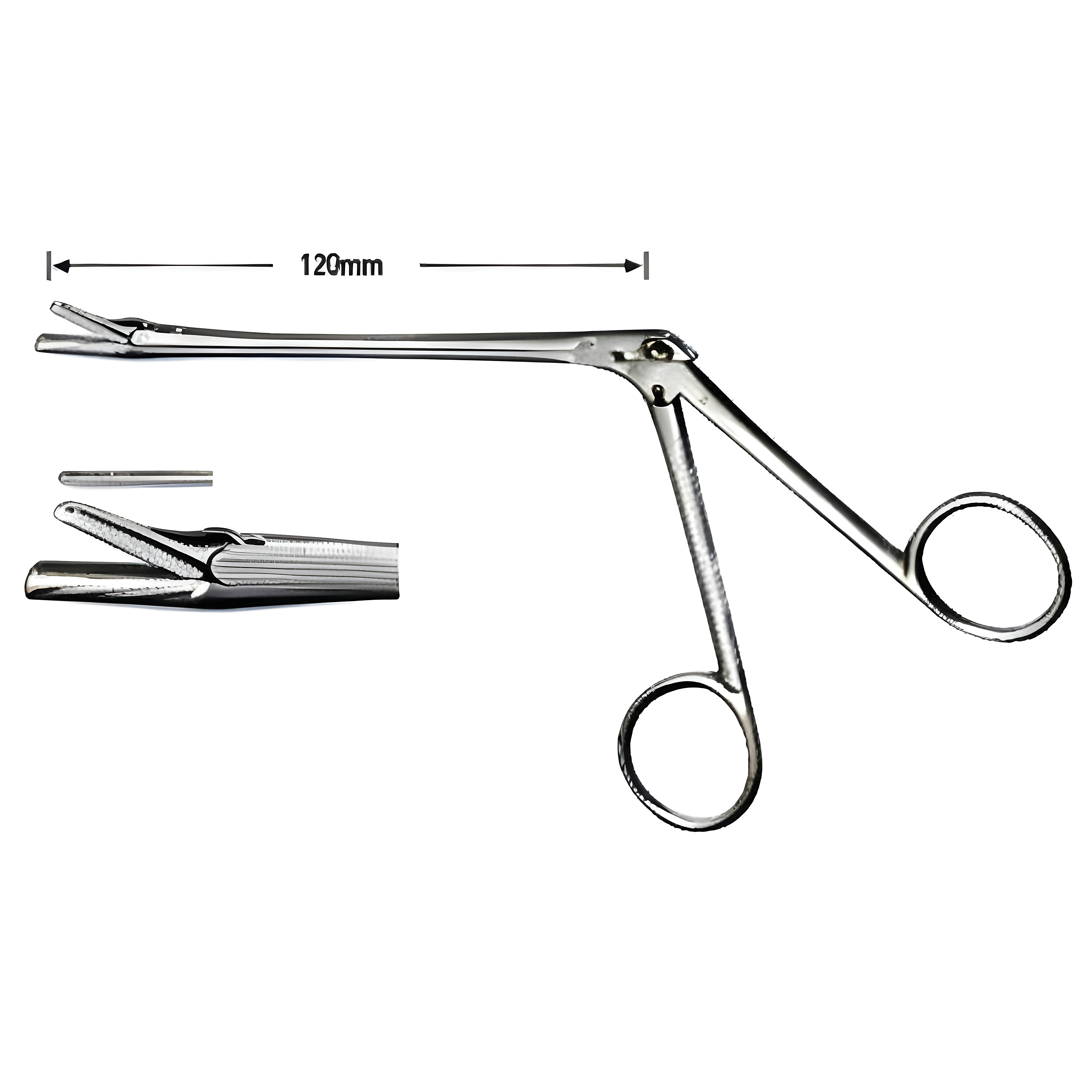 Struycken Nasal Fcps shaft 12cm, Fig.1, 19cm