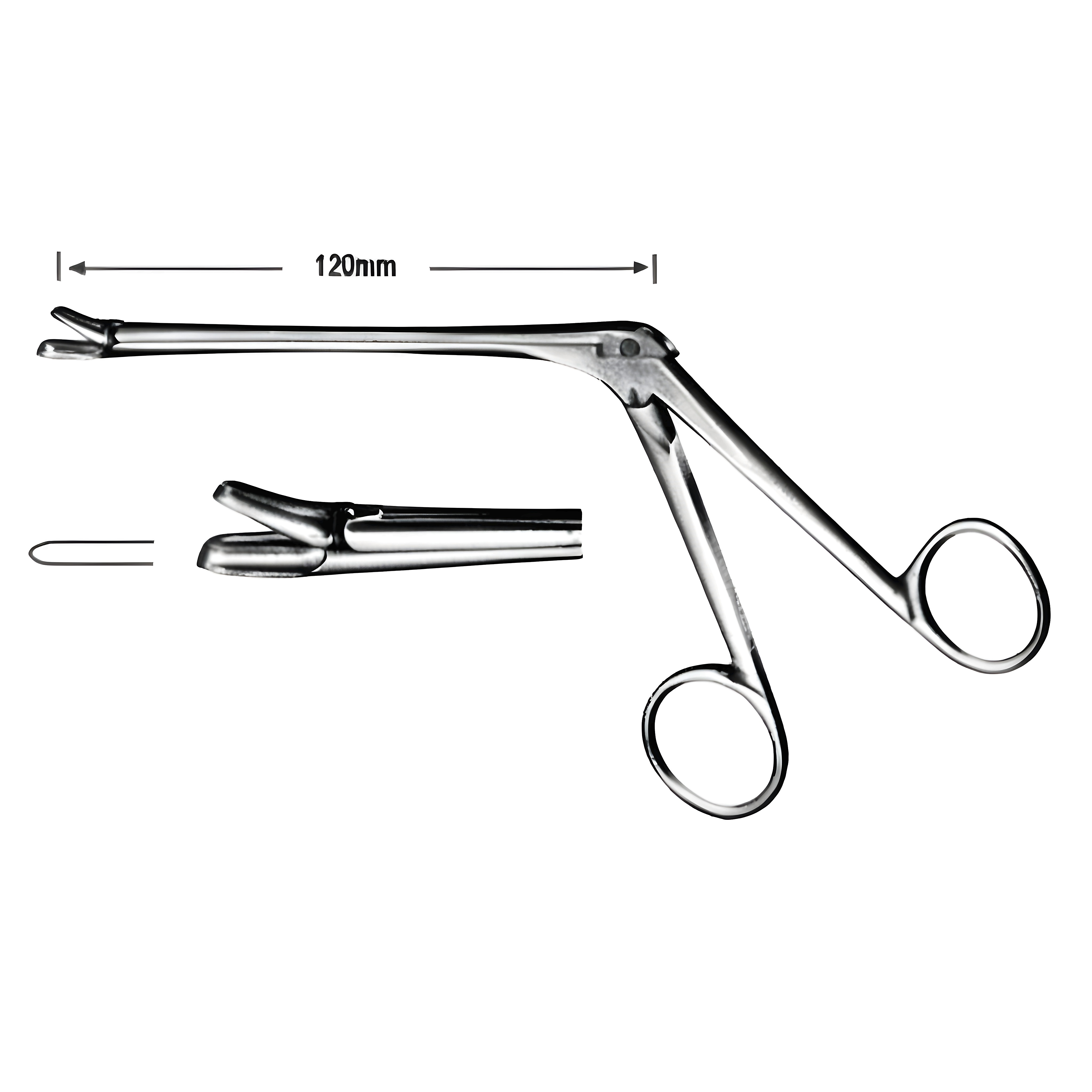 Nasal cutting Fcps 2.2mm, 120mm, 19cm