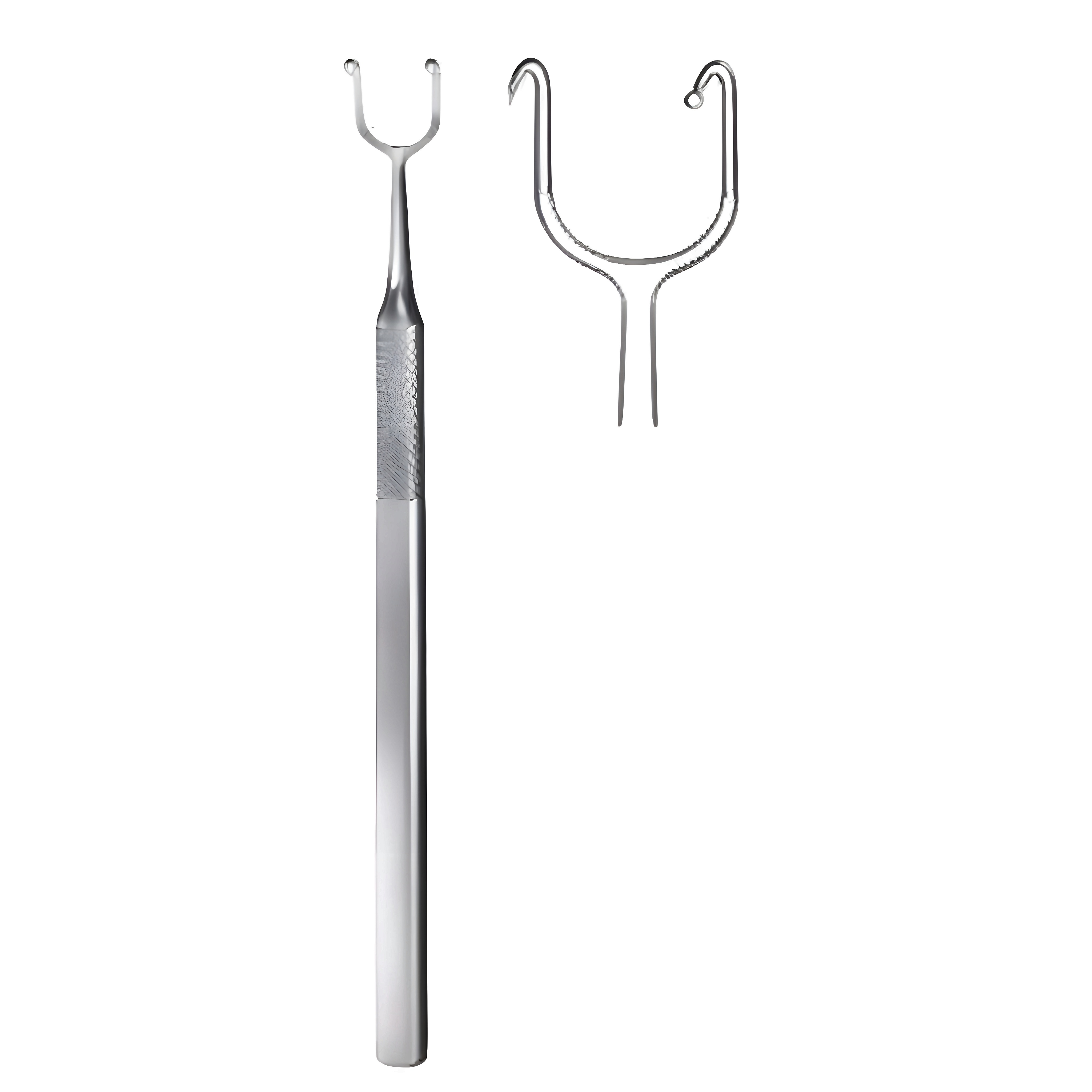 Cottle skin hook dbl. ball/sharp 15cm