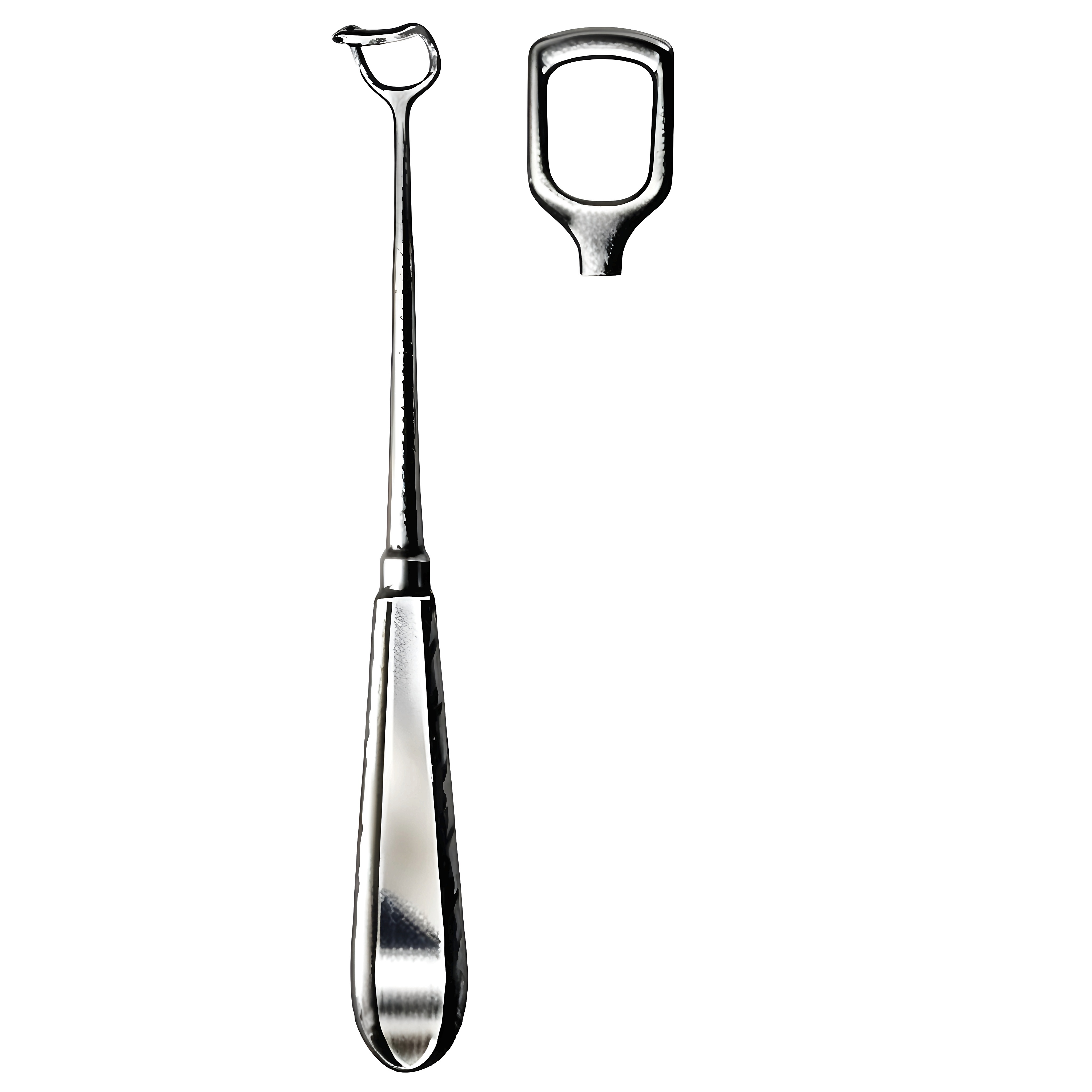 Beckmann Adenoid Curette 13mm, 22cm Fig.1
