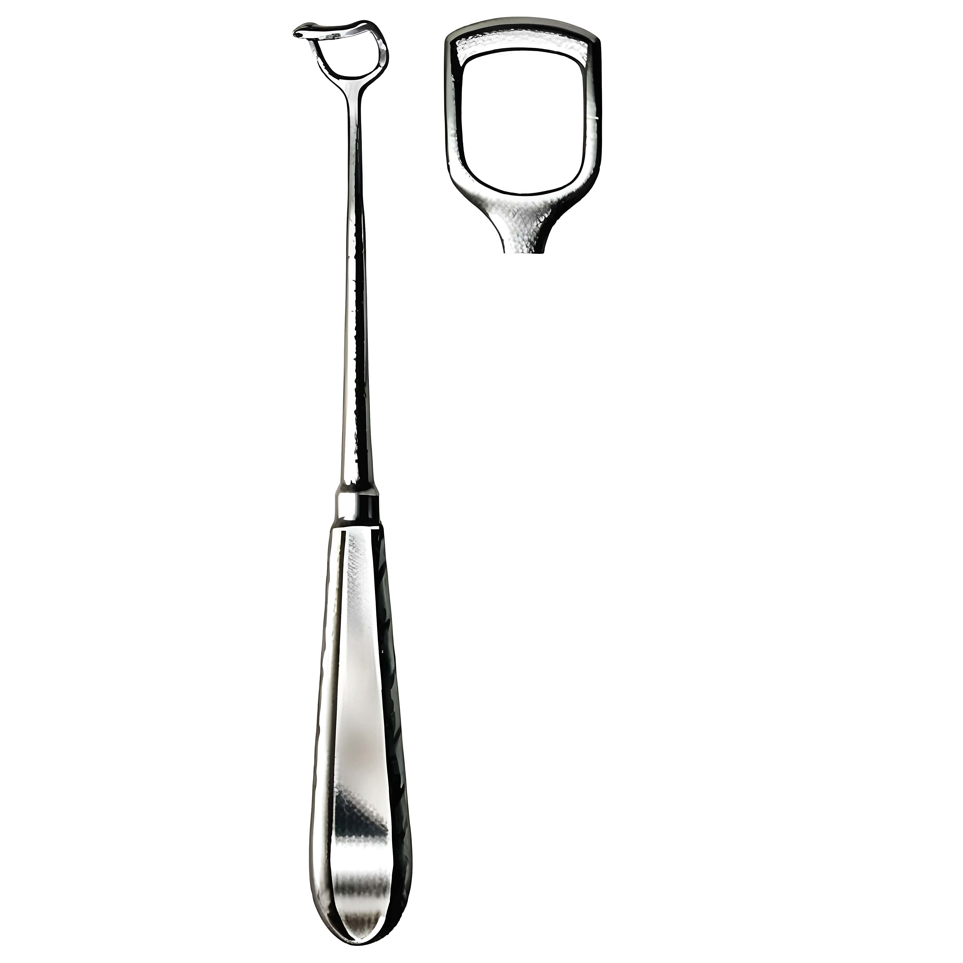 Beckmann Adenoid Curette 15mm, 22cm Fig.2