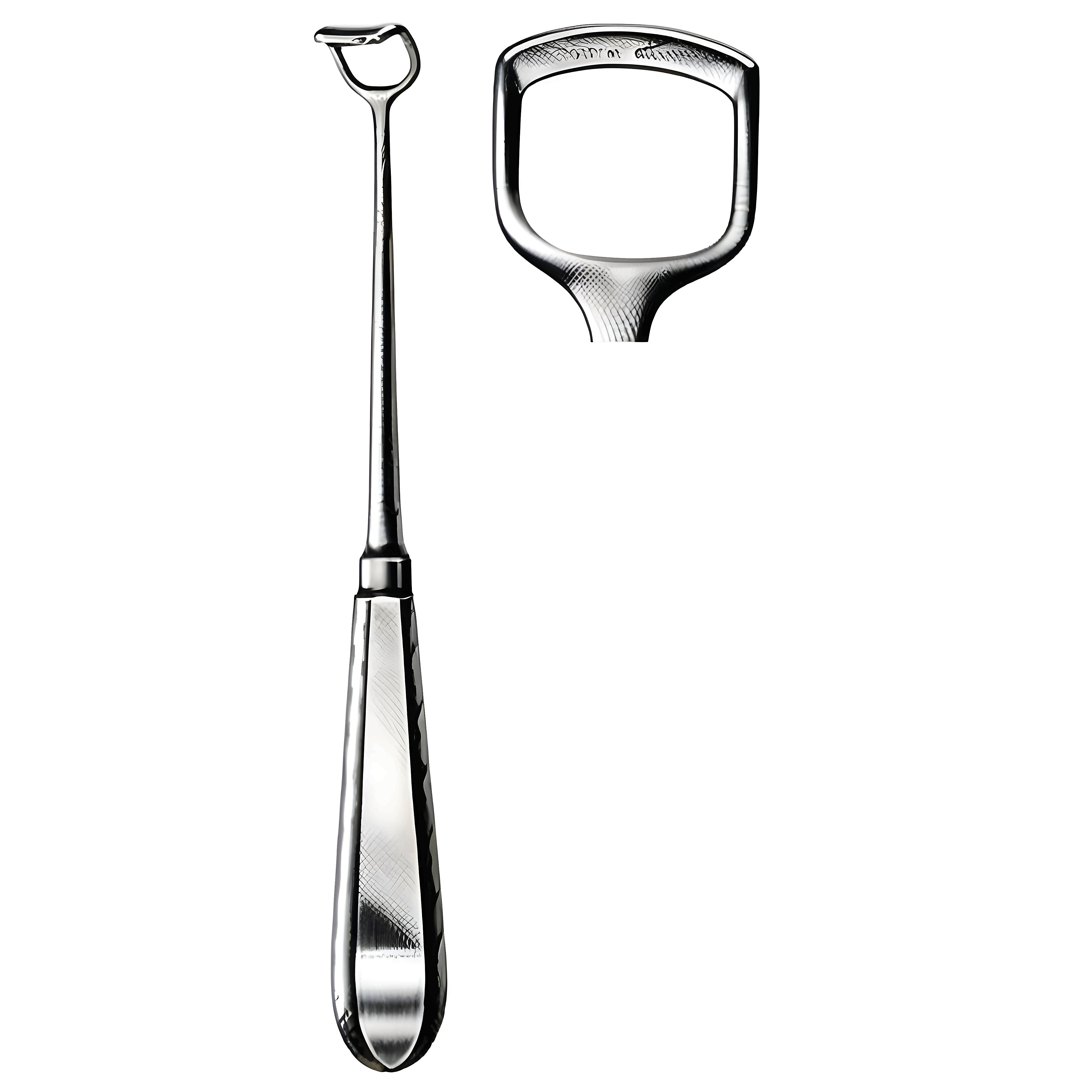 Beckmann Adenoid Curette 21mm, 22cm Fig.5