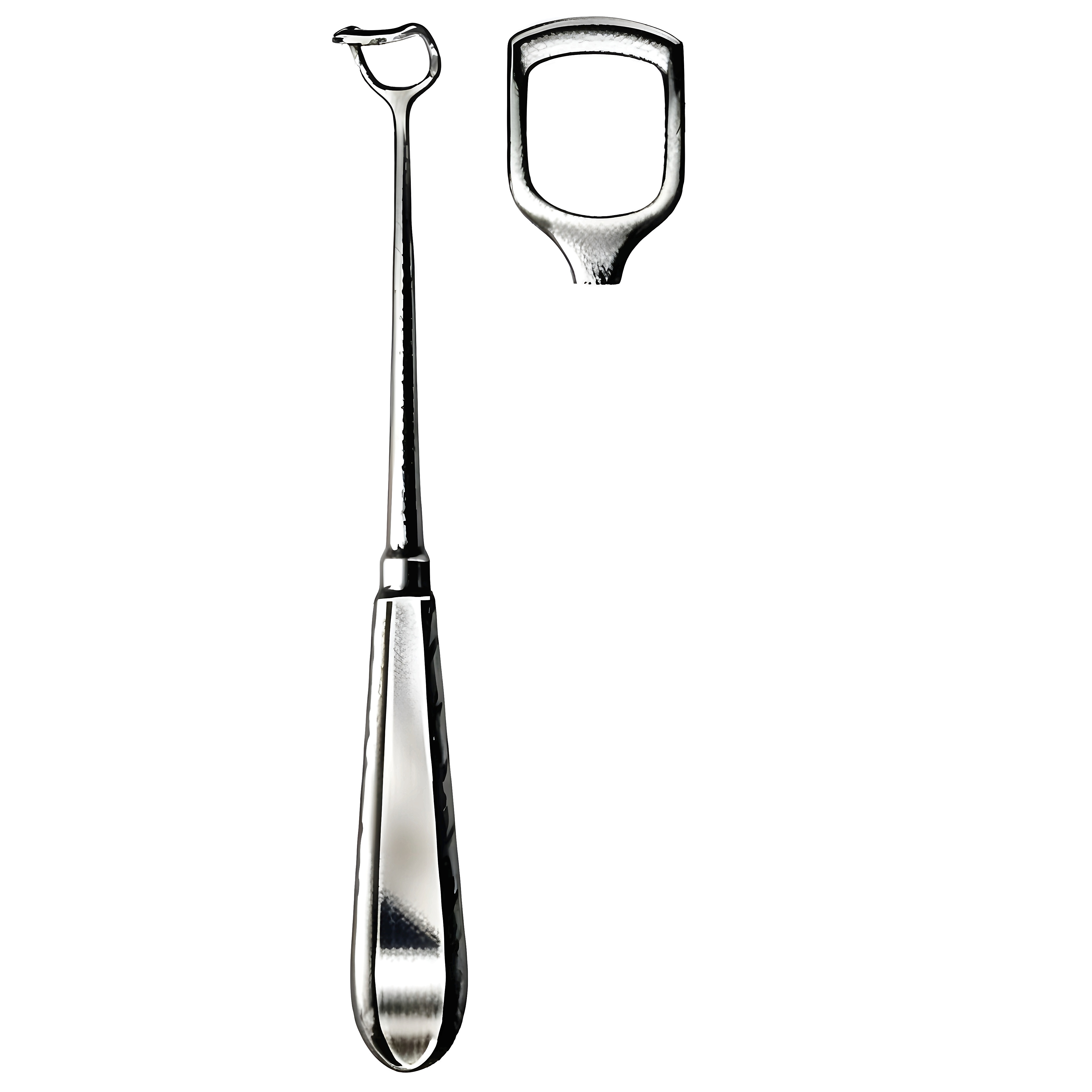 Beckmann Adenoid Curette 15mm ang. 22cm Fig.2