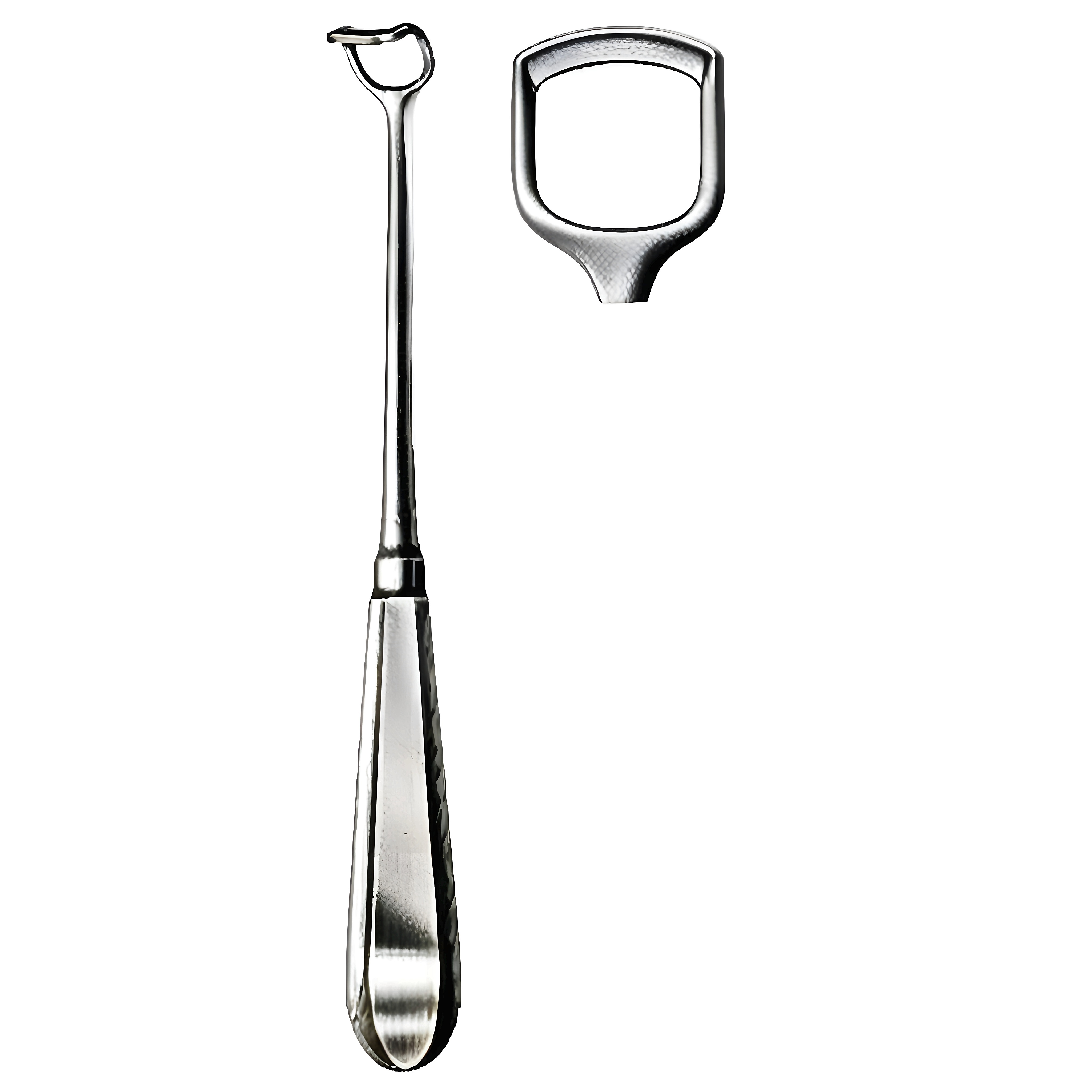 Beckmann Adenoid Curette 17mm ang. 22cm Fig.3