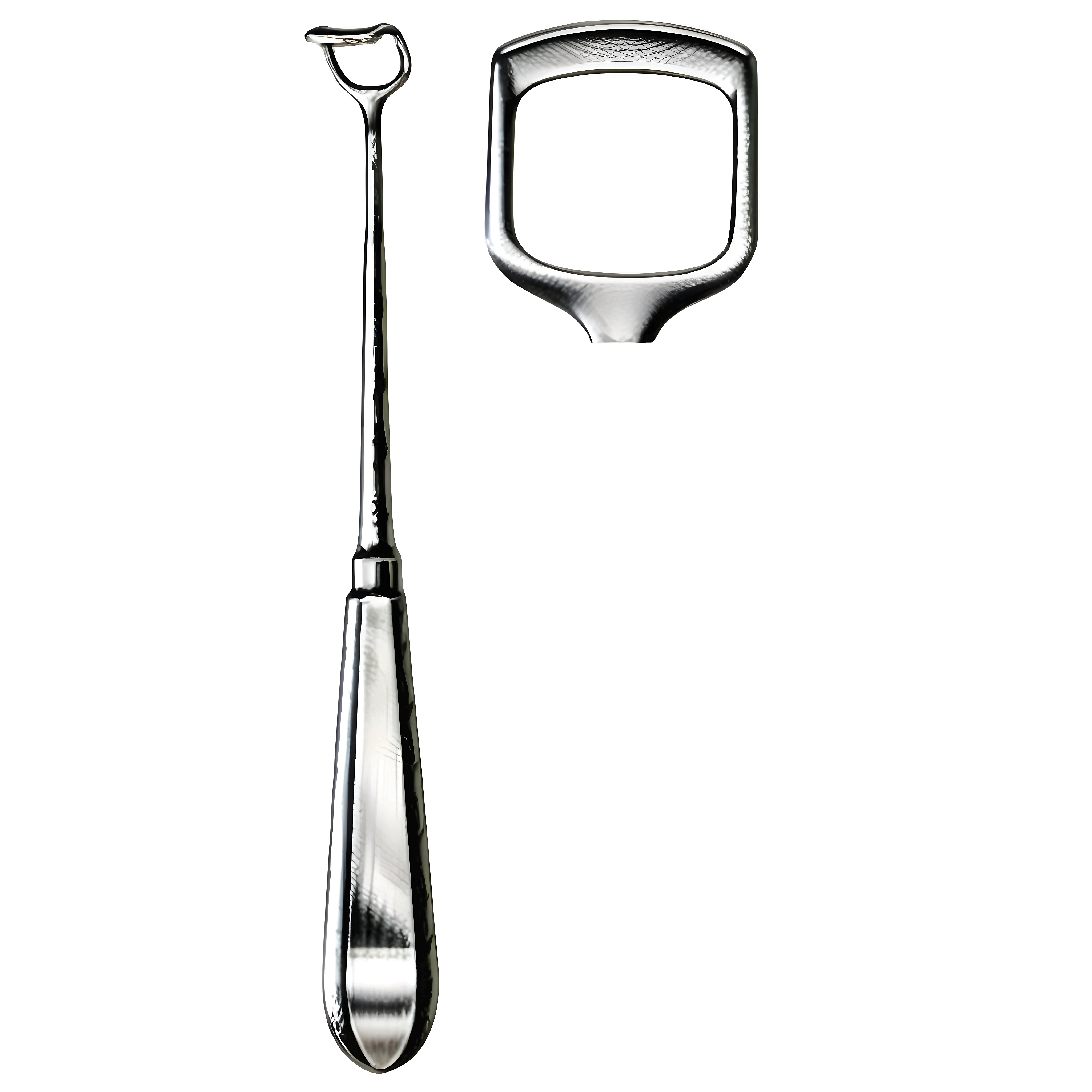 Beckmann Adenoid Curette 23mm ang. 22cm Fig.6