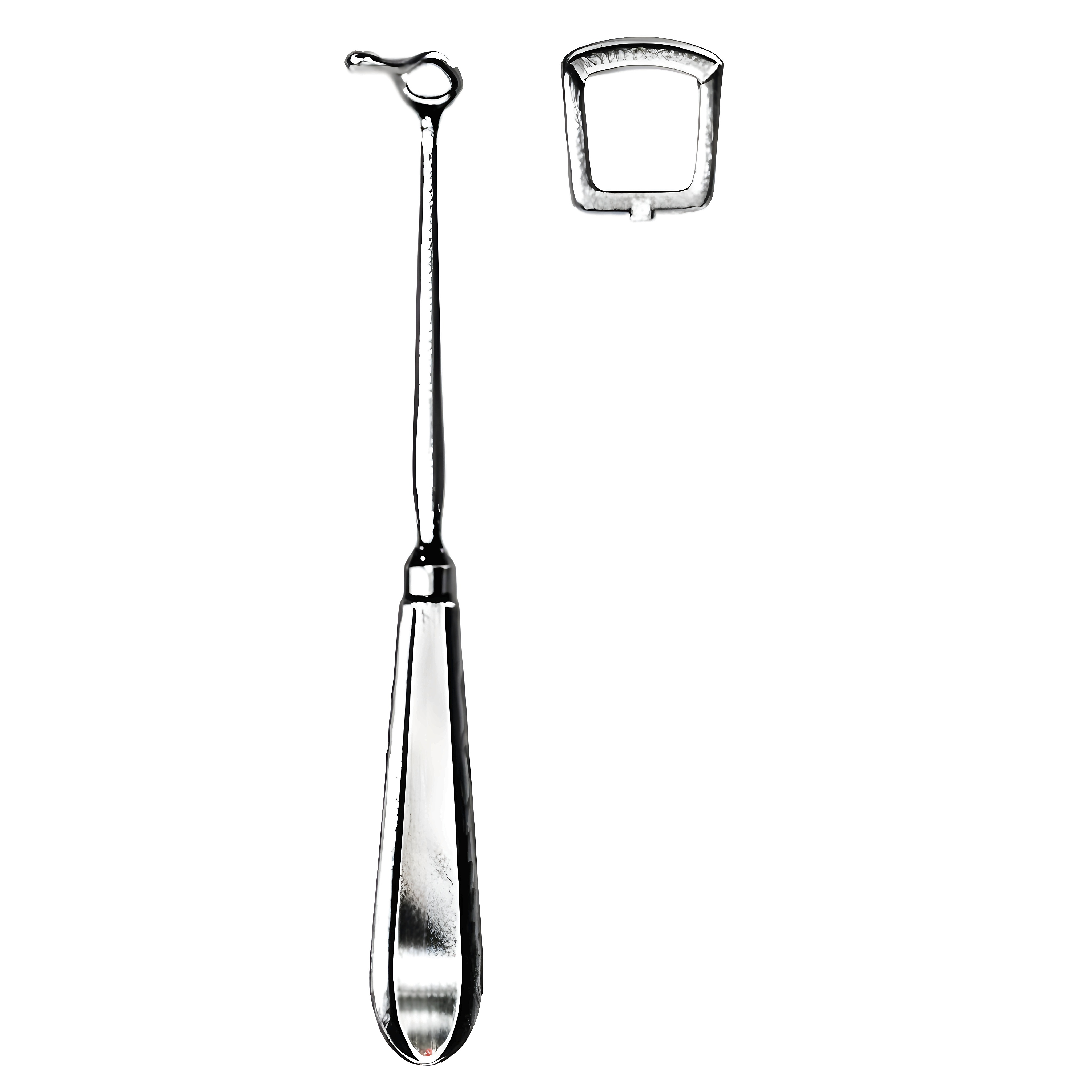 Beckmann Adenoid Curette 16mm, 22cm Fig.1