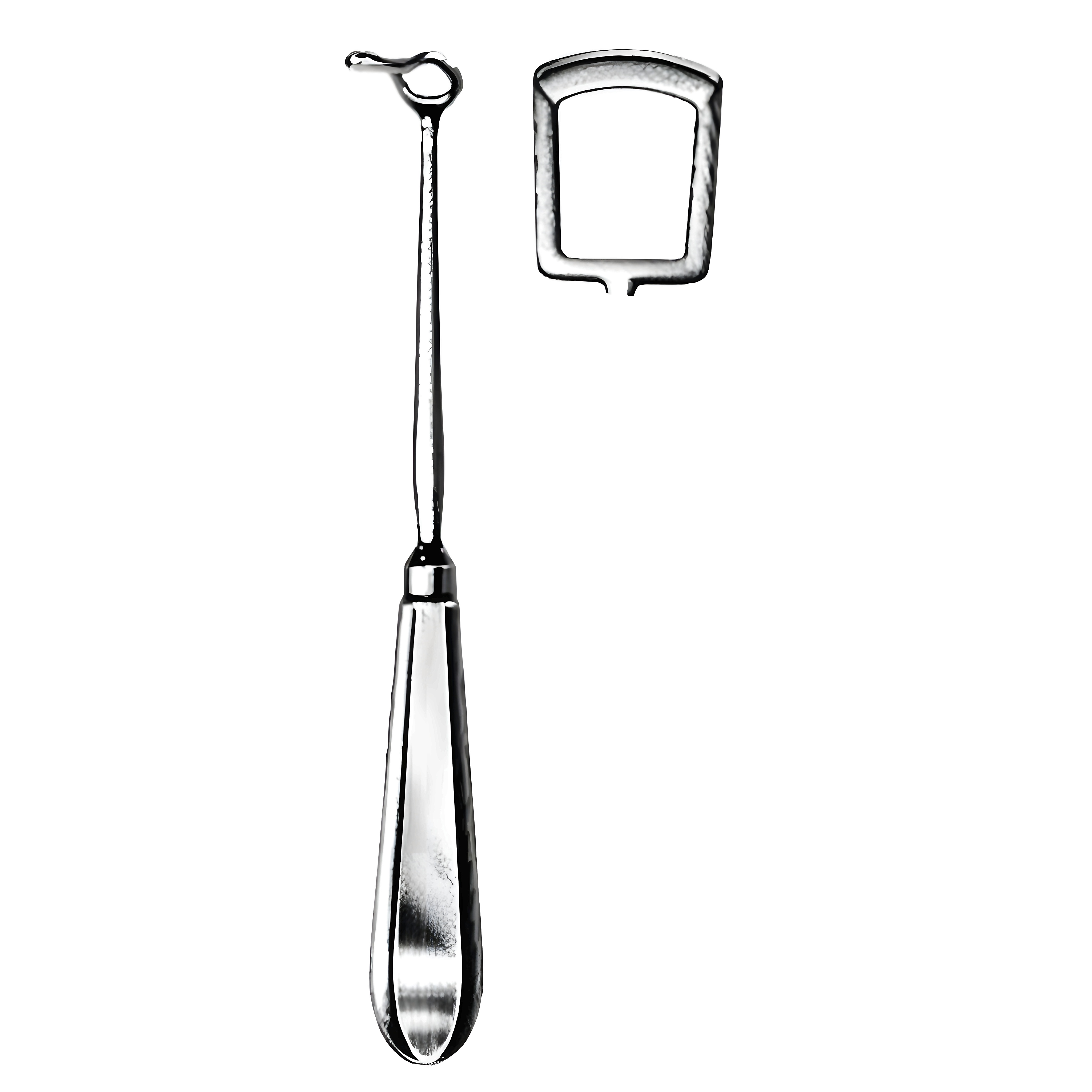 Beckmann Adenoid Curette 20mm, 22cm Fig.4