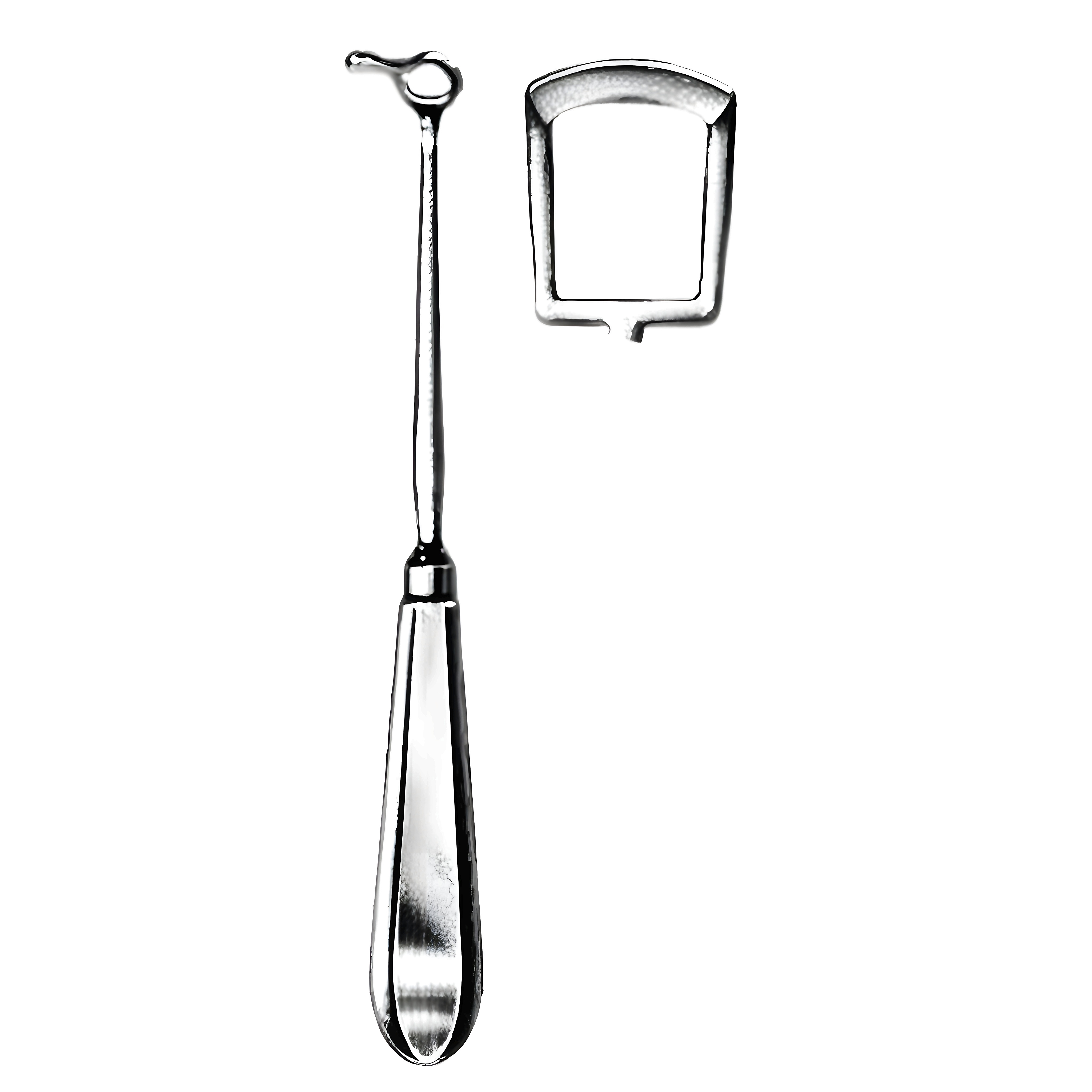 Beckmann Adenoid Curette 21mm, 22cm Fig.5