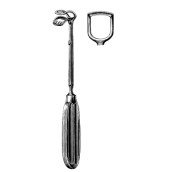 St. Clair Thomson Adenoid Curette 8mm, 21cm