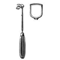 ST. Clair Thomson Adenoid Curette 18mm, 21cm