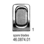 Spare Blade unperforated Fig.1, 25cm