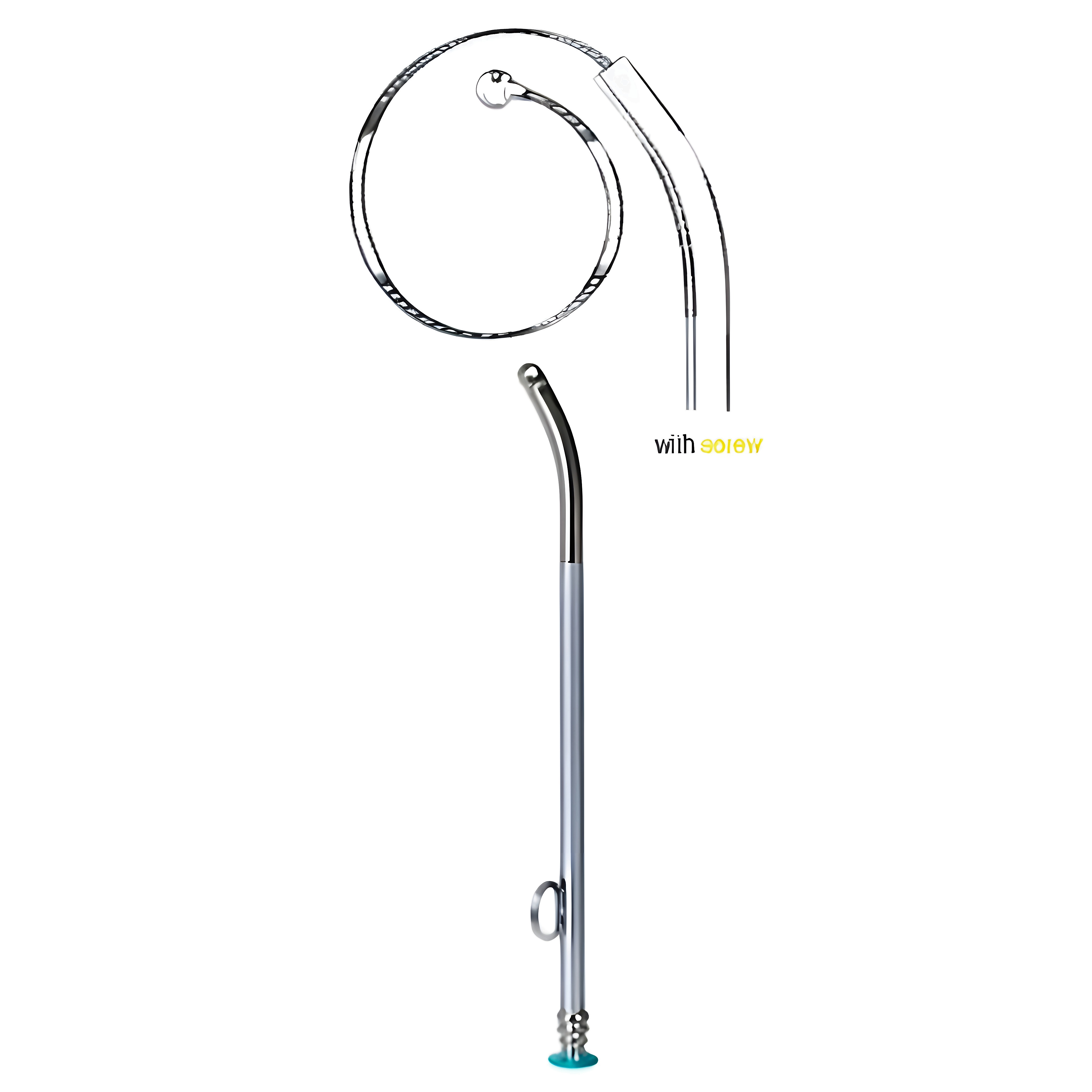 Bellocq Antrum/Frontal Sinus wash cannula, 14cm