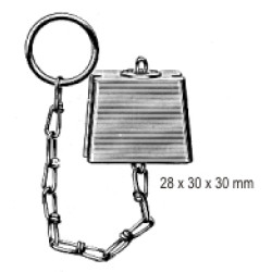 Rubber Wedge with chain