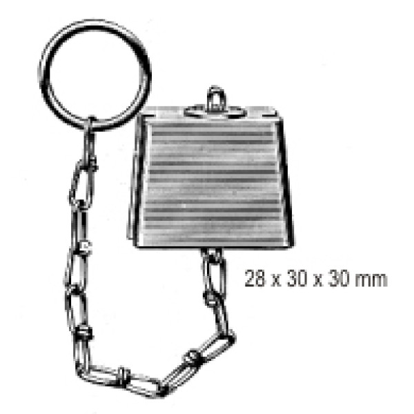 Rubber Wedge with chain