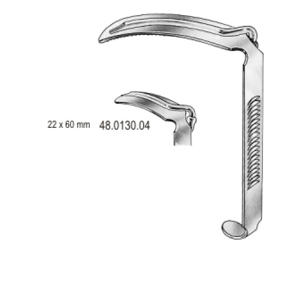 Tongue Plate for Davis Boyle Fig.4, 22x60mm