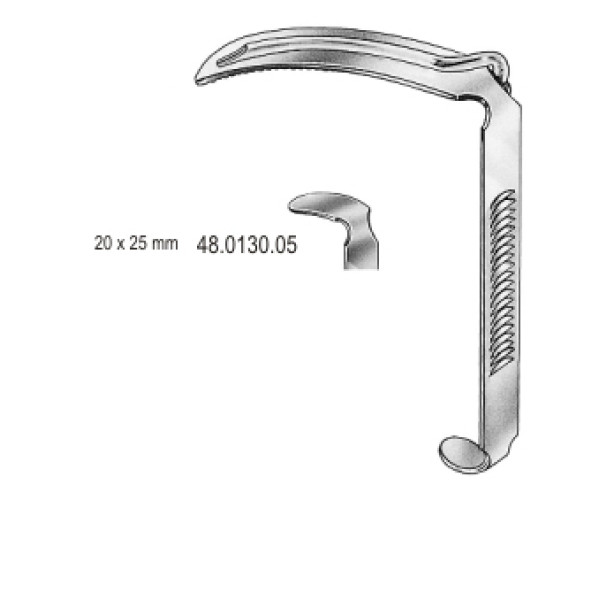 Tongue Plate for Davis Boyle Fig.5, 20x25mm