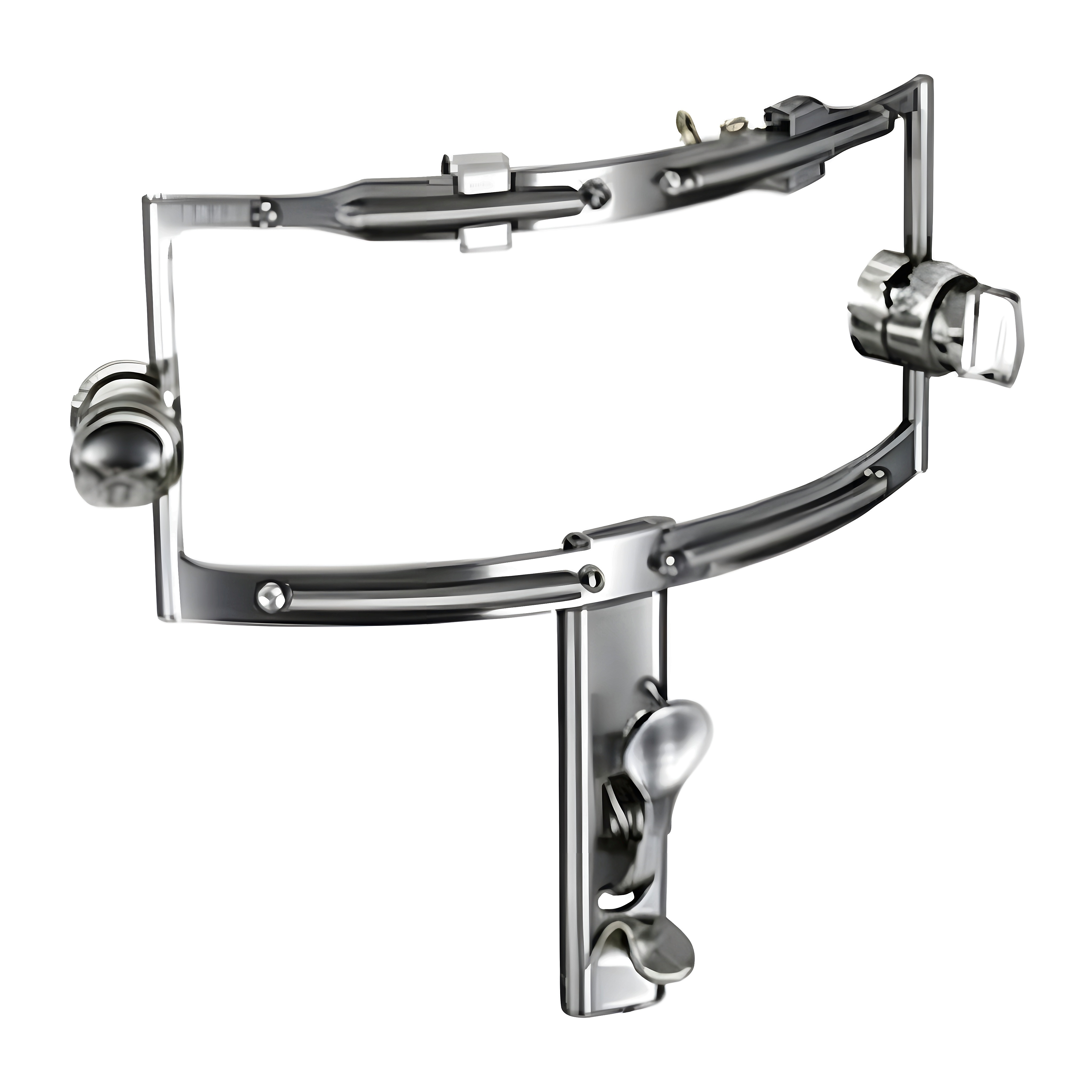 Dingman mouth gag frame with 2 cheek Retractor