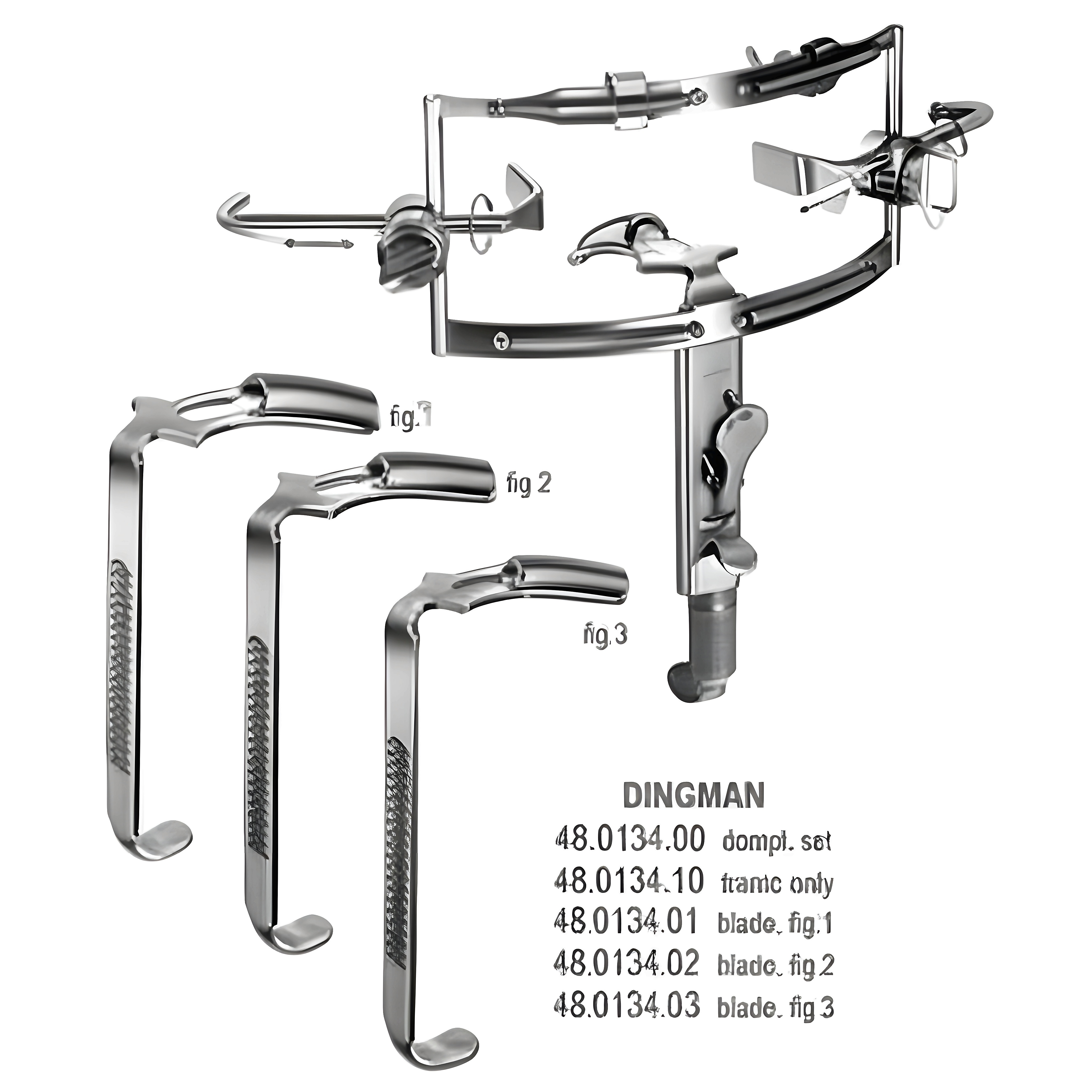 Dingman Cleft Palate Repair Mouth Gag set