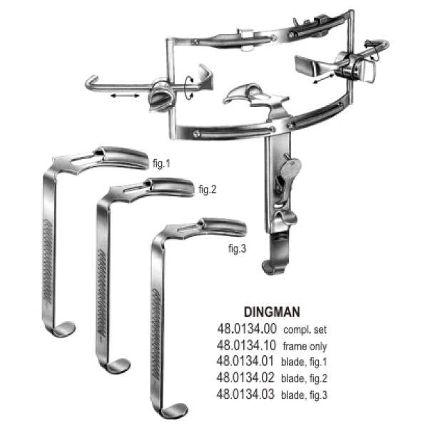 Dingman Cleft Palate Repair Mouth Gag set