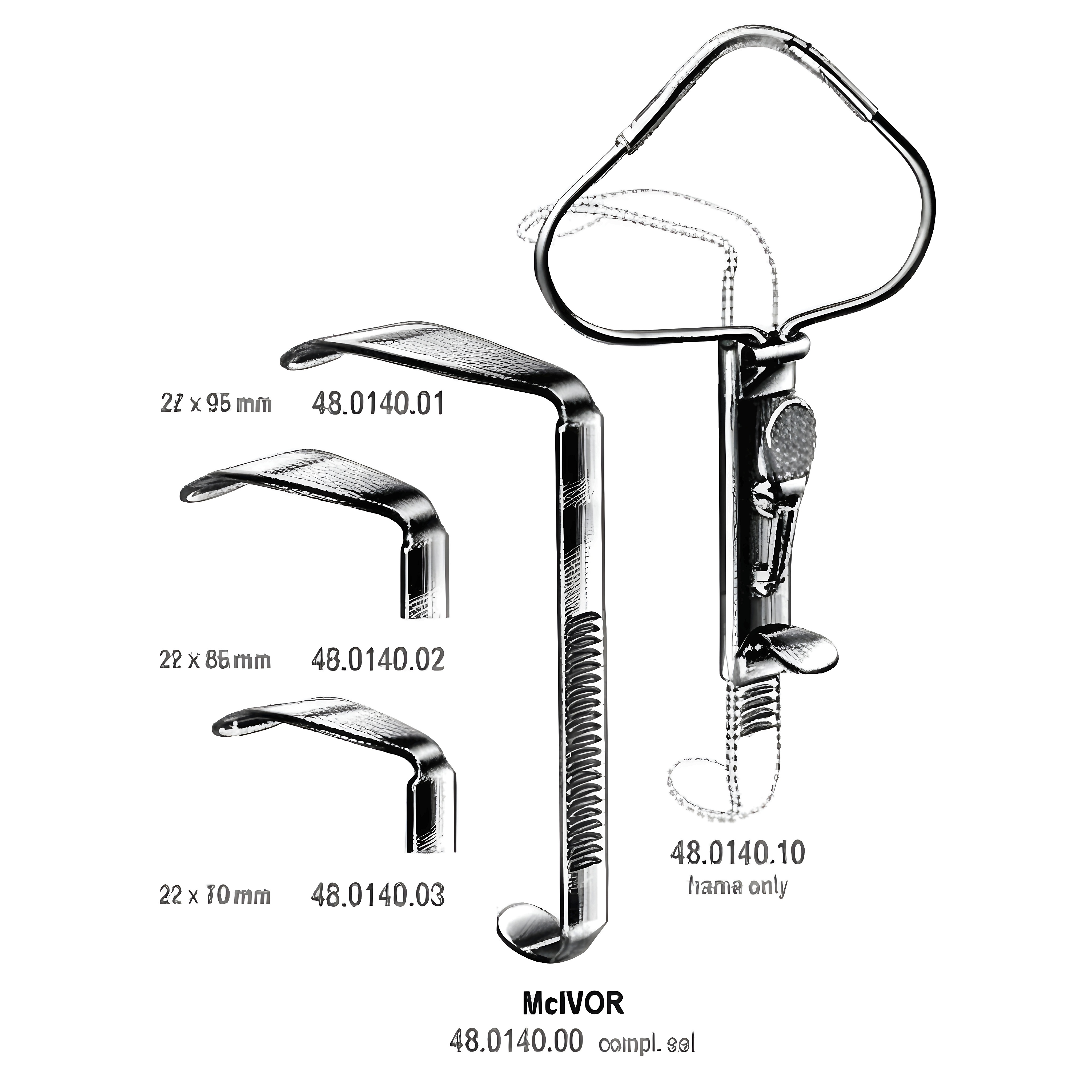 McIvor mouth gag complete set