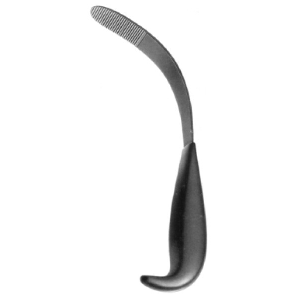 Tessier Cheek Retractor serr child 18x38mm, 20.5cm