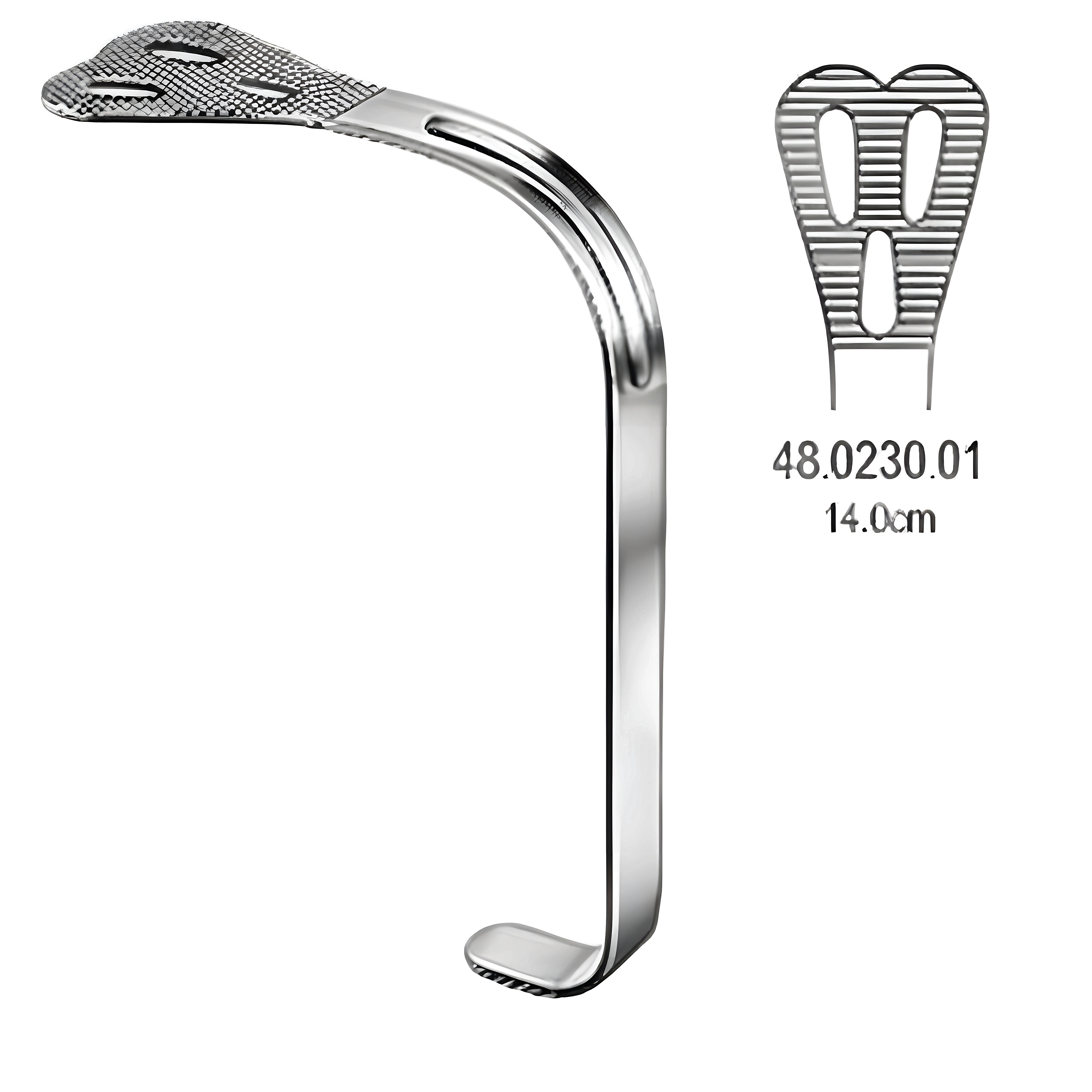 Wieder Tongue Depressor Fig.1, 14cm