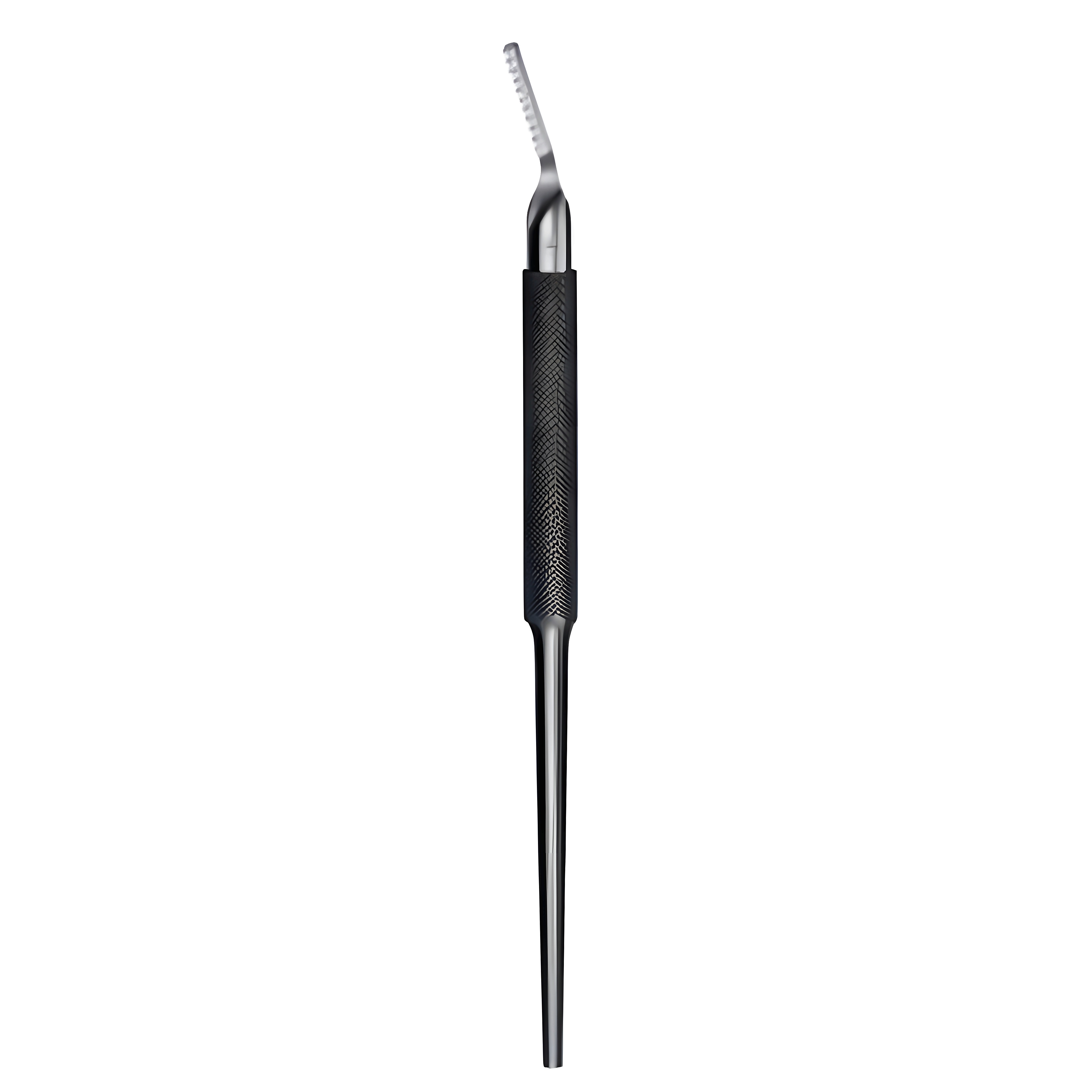 Scalpel Handle angled round handle #3, 14.5cm